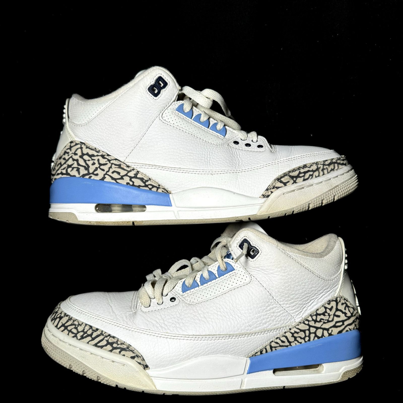 Jordan Brand × Nike Size 10.5 - Nike Air Jordan 3 Retro UNC 2020 Men's Shoes Size US 10.5 / EU 43-44 - 2 Thumbnail