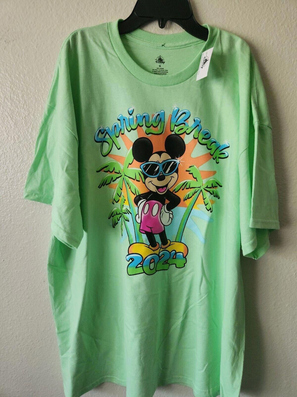 Disney Disney Parks Mickey Mouse Spring Break 2024 Palm Tree Sun Size ONE SIZE - 1 Thumbnail