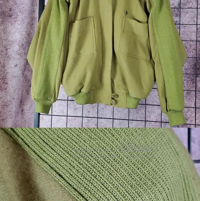 Dior Dior Green Wool Embroidered Logo Jacket . Size S / US 4 / IT 40 - 2 Thumbnail