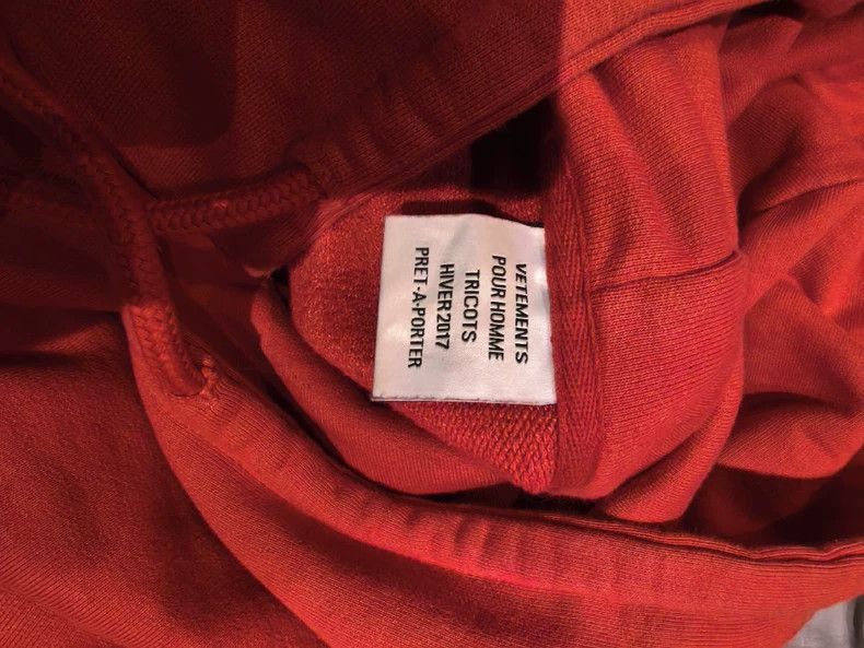 Vetements Vetements First Edition Korean Limited Edition Red Hoodie Size US M / EU 48-50 / 2 - 4 Thumbnail