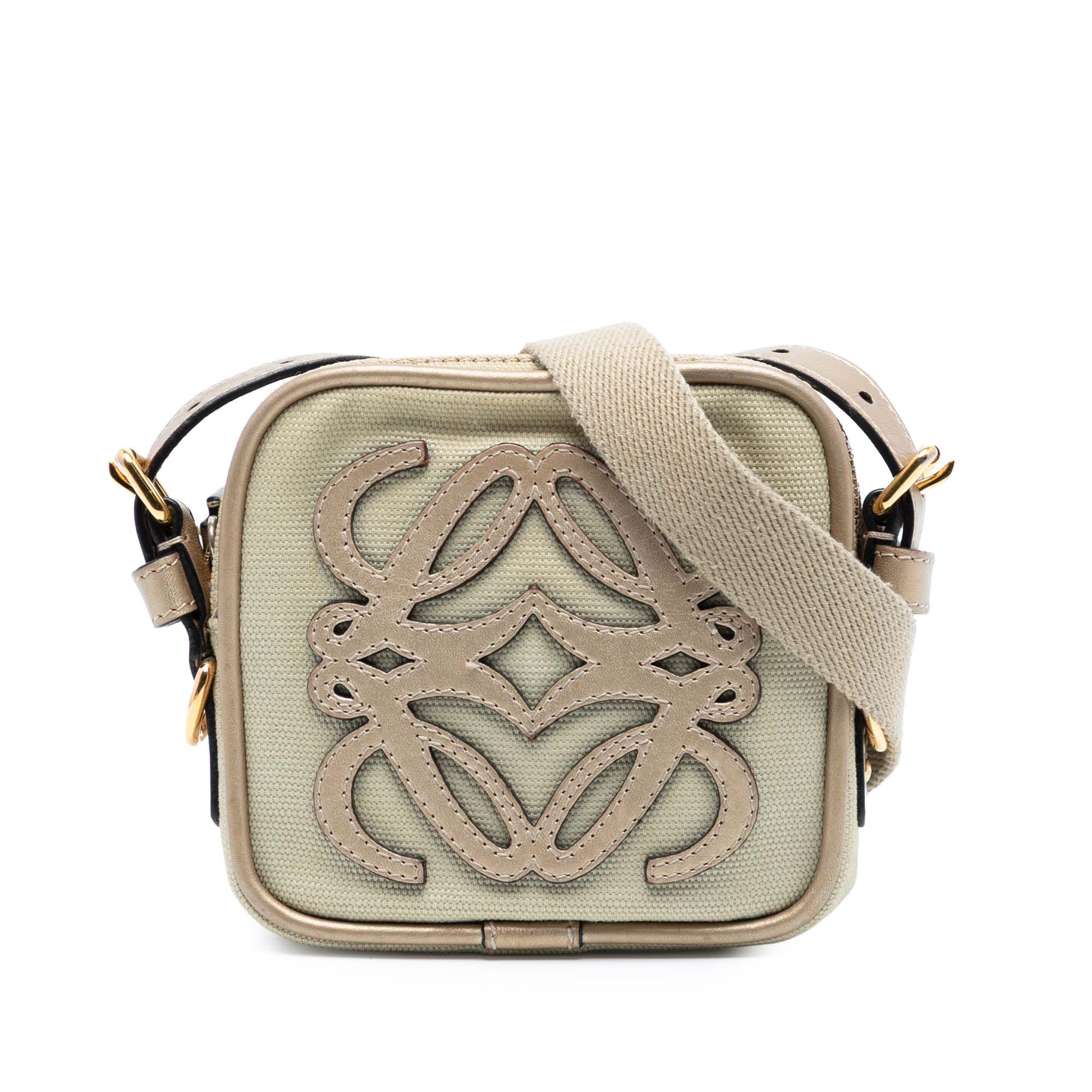 Loewe Mini Canvas Anagram Crossbody Size ONE SIZE - 1 Thumbnail