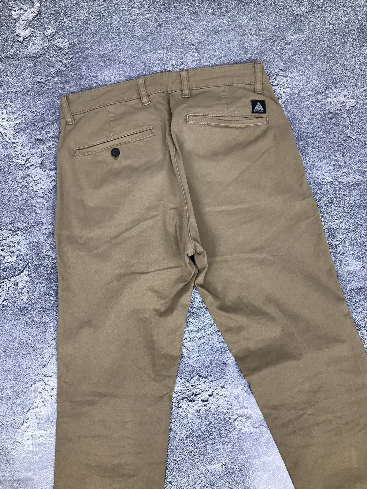 Zara Zara Skinny Fit Beige Basic Classic Cotton Chino Pants Size US 30 / EU 46 - 4 Thumbnail