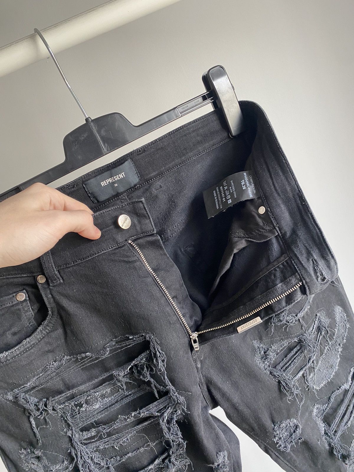 Represent Clo. Represent Distressed Pants Size US 34 / EU 50 - 7 Thumbnail
