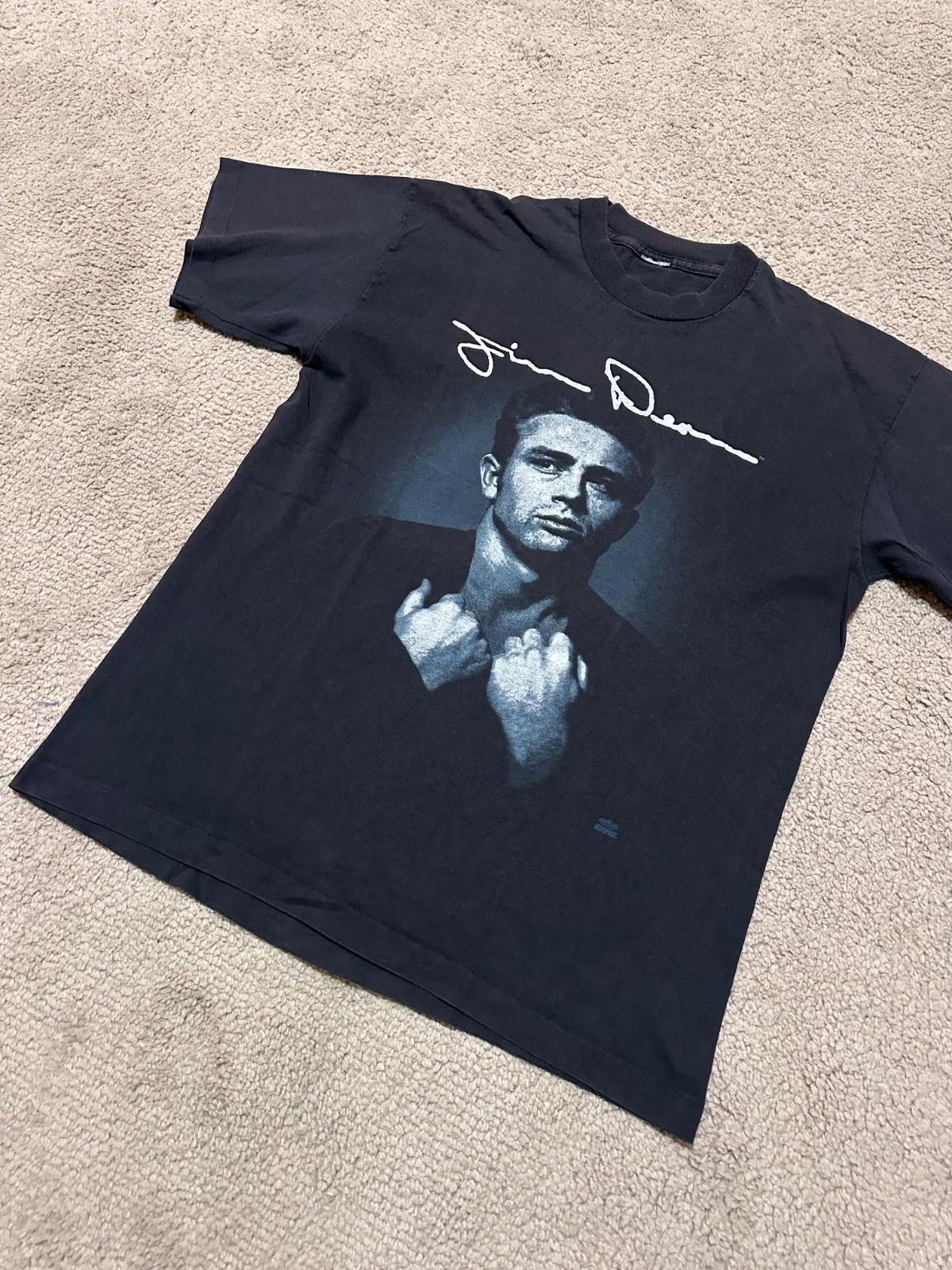 Band Tees 90s James Dean T-shirt American Actor Actress Pop Band Tee Size US M / EU 48-50 / 2 - 2 Thumbnail