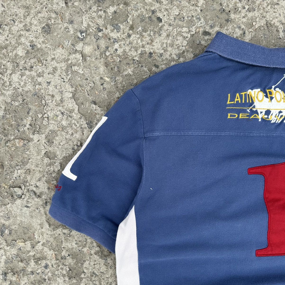 Japanese Brand Vintage Tom Joule Latino Polo Club T-shirts Big Logo Y2K 00s Size US M / EU 48-50 / 2 - 8 Thumbnail