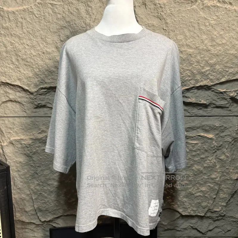 Thom Browne Thom Browne Gray Cotton T-Shirt for Women . Size S / US 4 / IT 40 - 1 Thumbnail