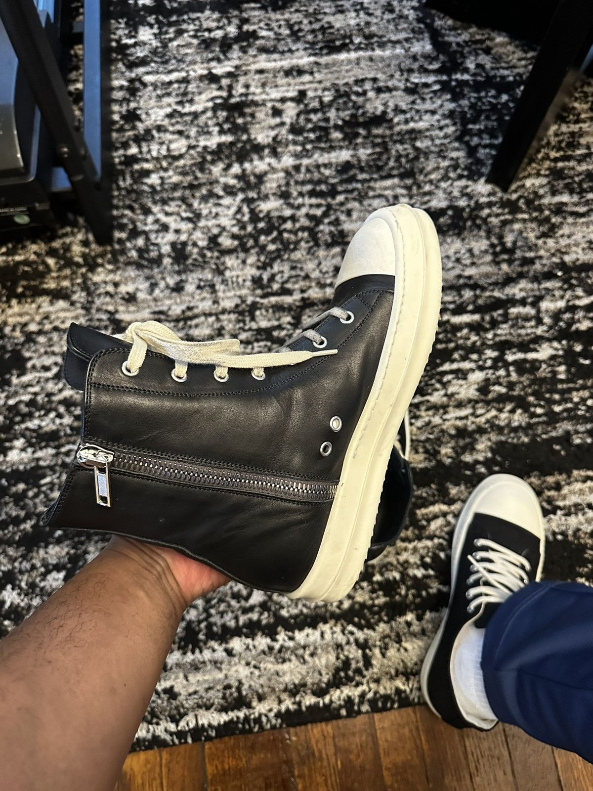 Rick Owens Rick Owens High Top Women Sneaker Size US 9.5 / IT 39.5 - 11 Thumbnail