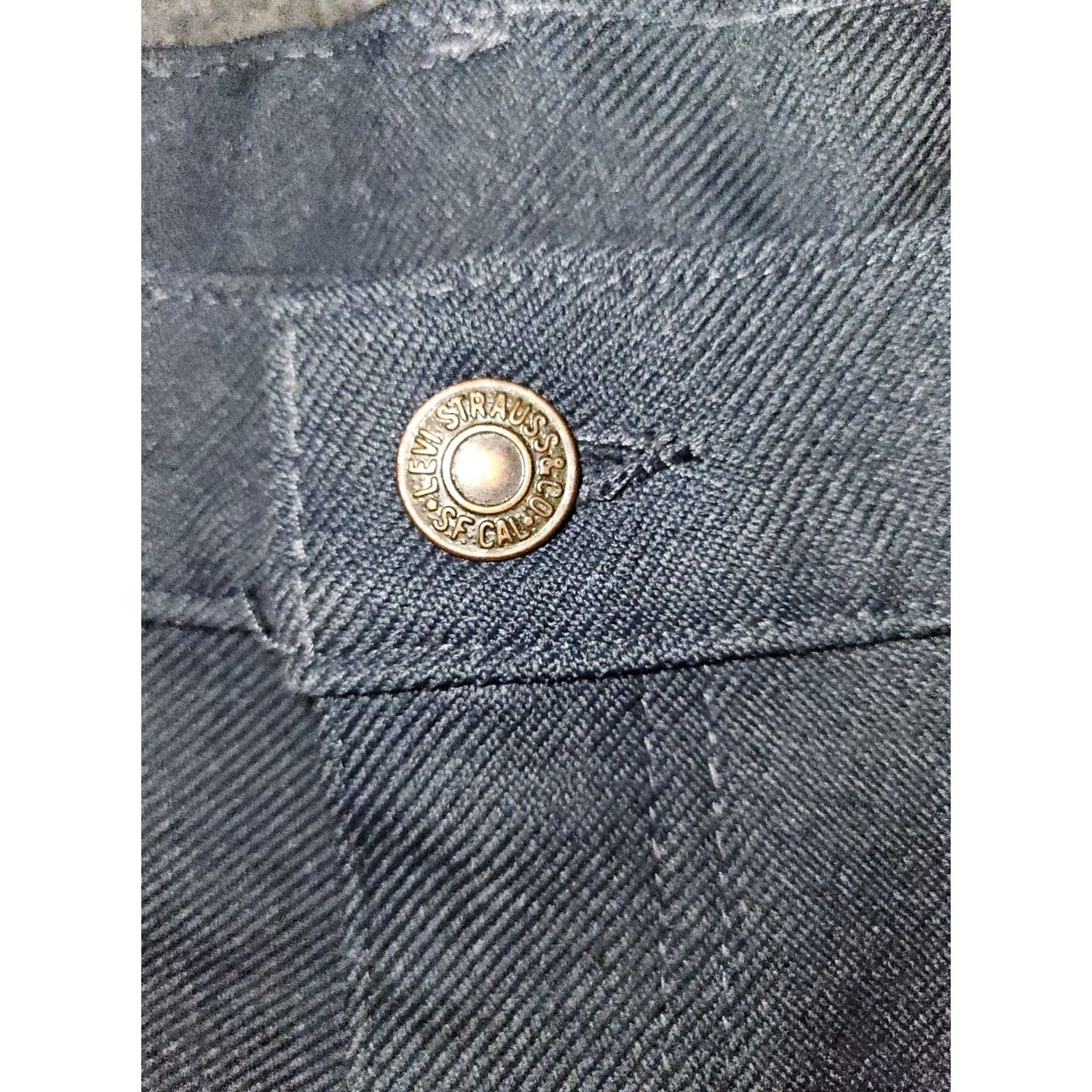 Levi's VINTAGE Levi's Pants Men 40x30 Black High Rise Retro 80's Dress Pants Straight Inseam 29 Mens Size US 40 / EU 56 - 6 Thumbnail