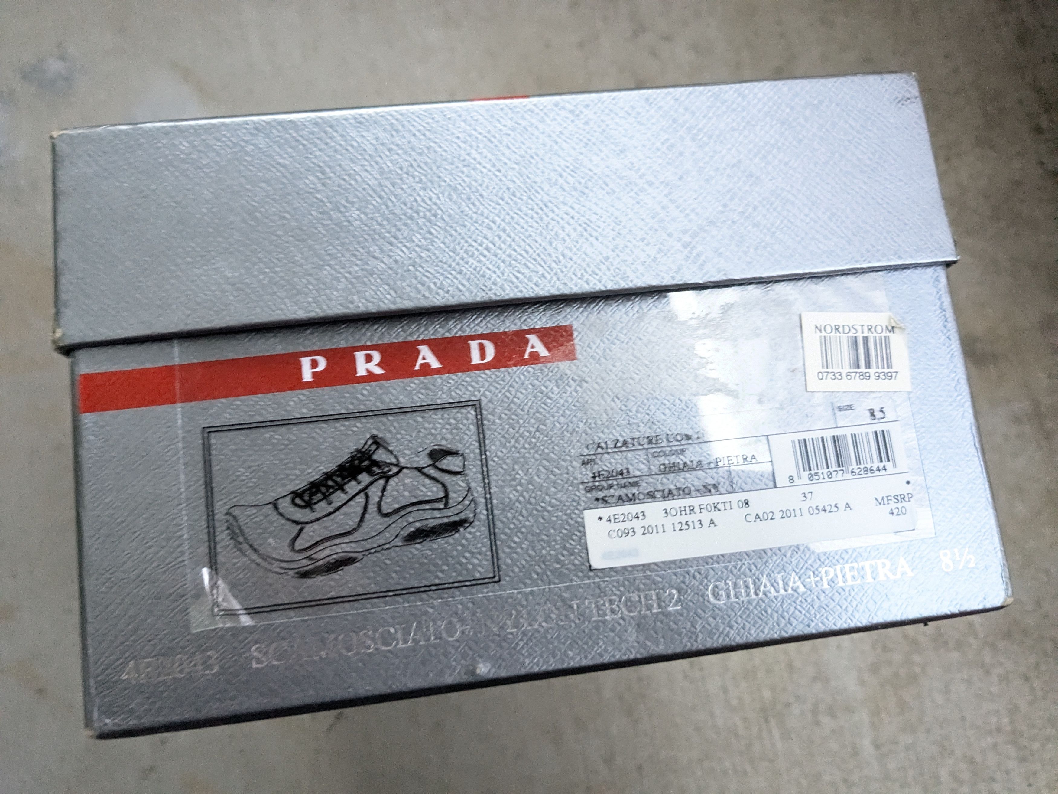Prada Prada America's Cup Gray Silver 9.5 Low Tops Suede Size US 9.5 / EU 42-43 - 15 Thumbnail