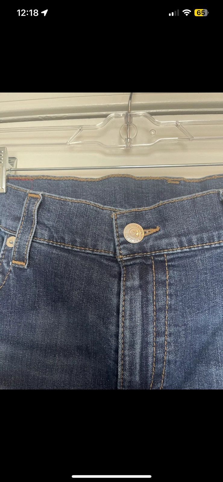 True Religion True Religion Ricky Jeans Sz42 Mens Flap Pockets Size US 42 / EU 58 - 2 Thumbnail
