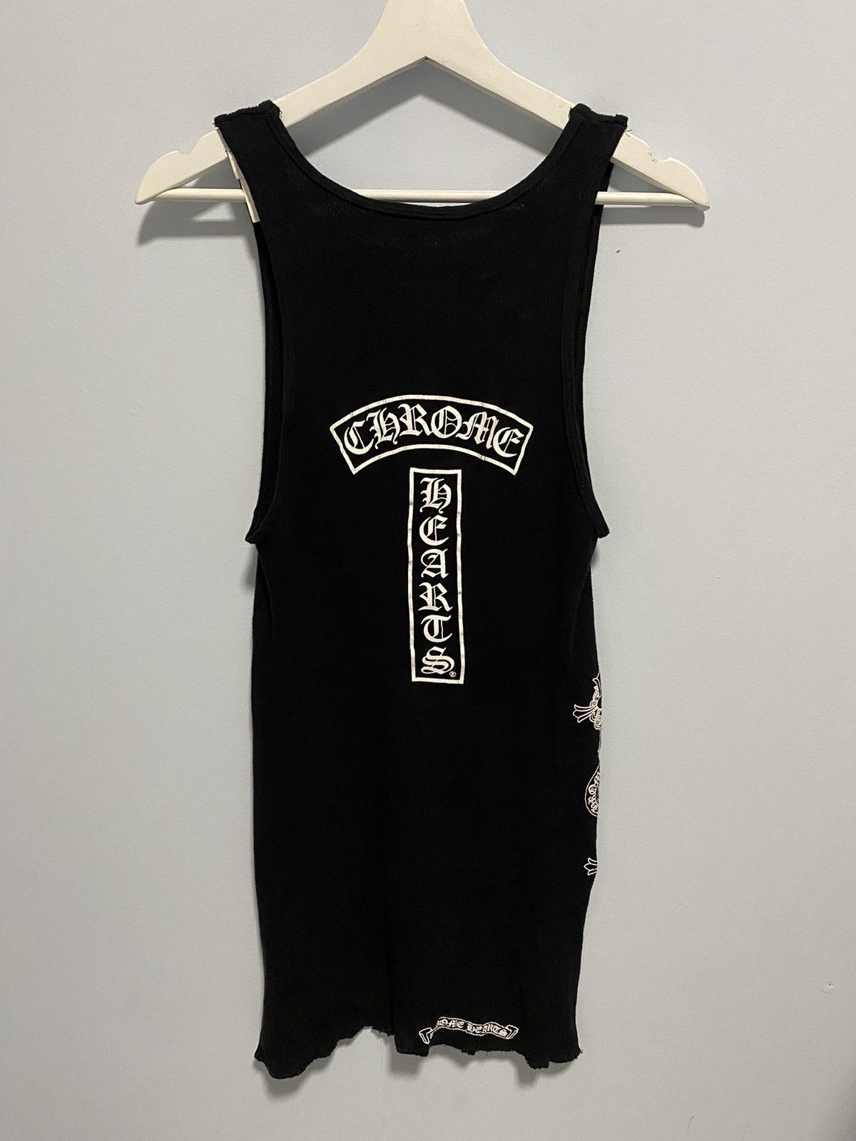 【日本限定モデル】 Hearts Chrome Hearts Chrome tank Grailed | top トップス