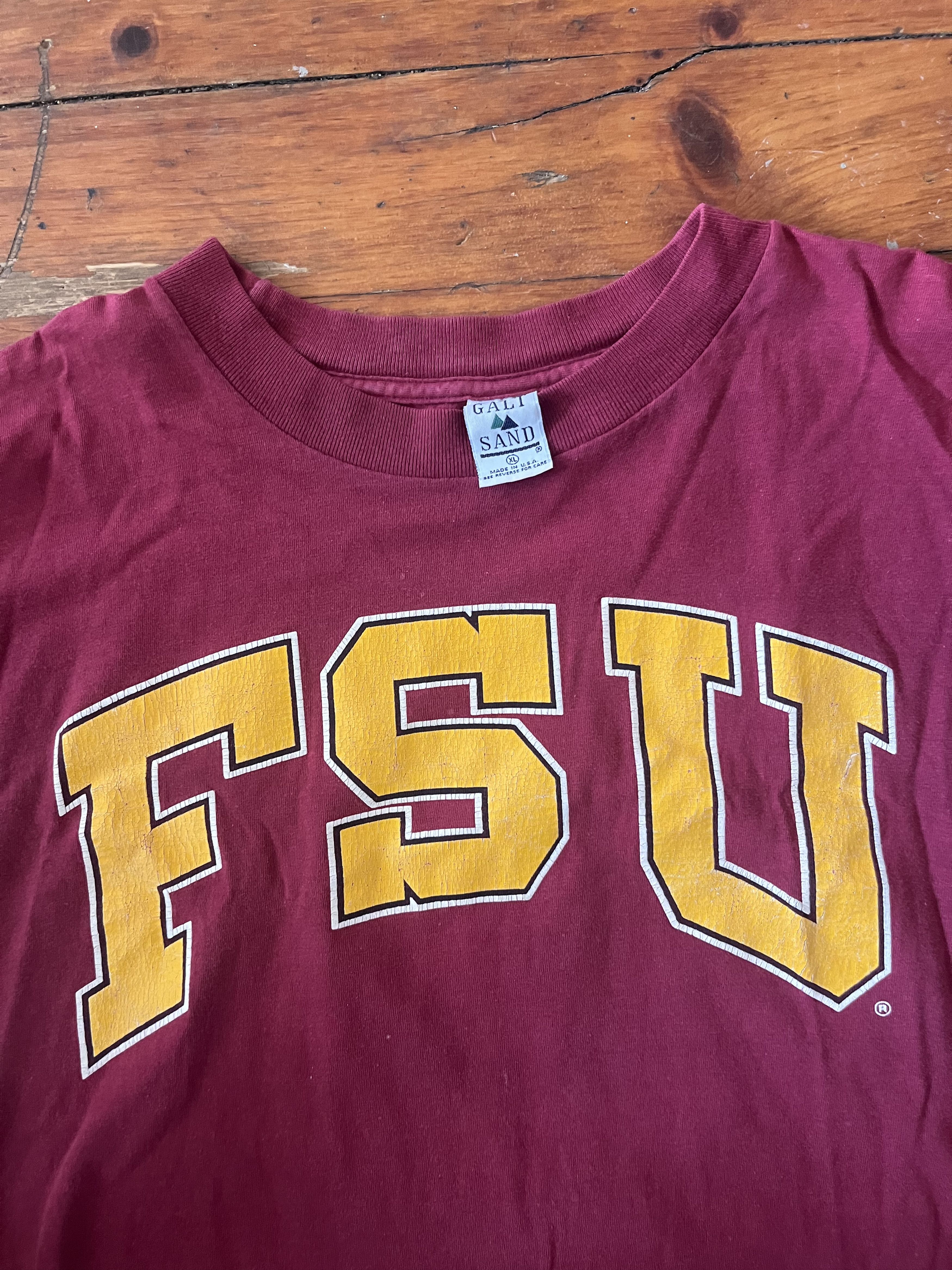 Vintage Vintage FSU T-shirt Size US XL / EU 56 / 4 - 2 Thumbnail