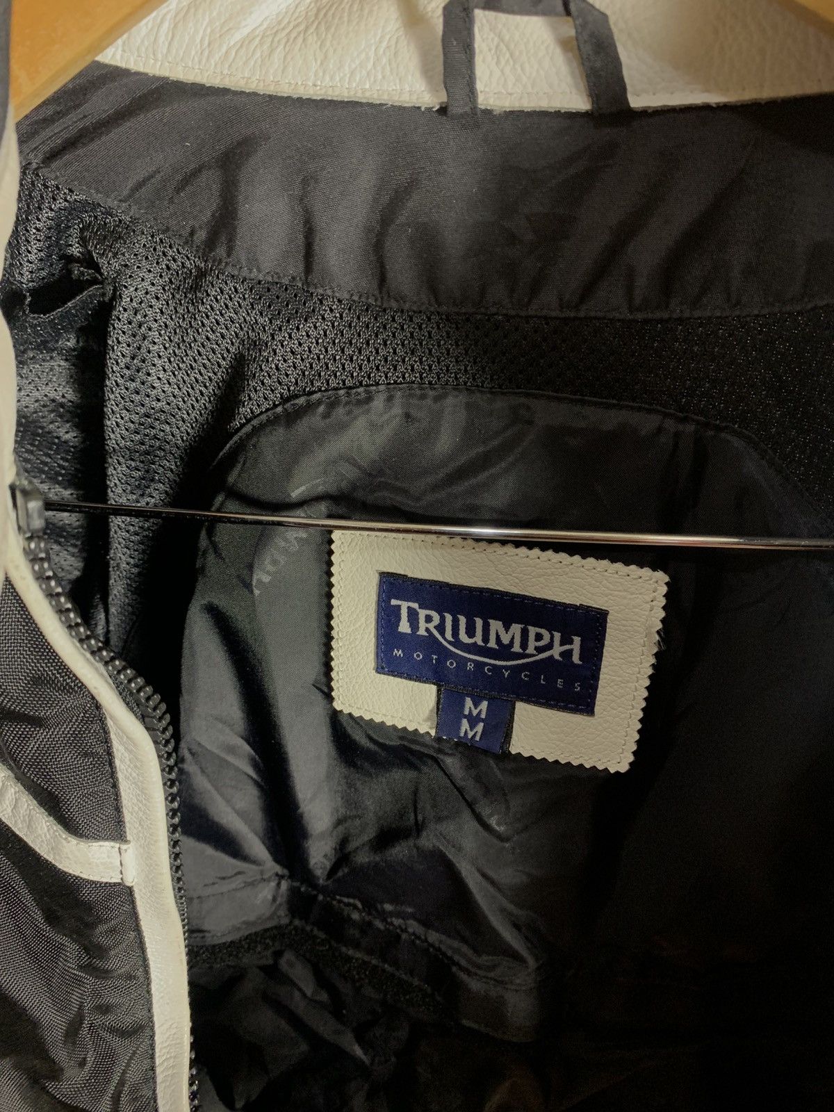 Harley Davidson VINTAGE TRIUMPH MOTORCYCLE JACKET BIKE RACING RETRO Y2K 90s Size US M / EU 48-50 / 2 - 4 Thumbnail