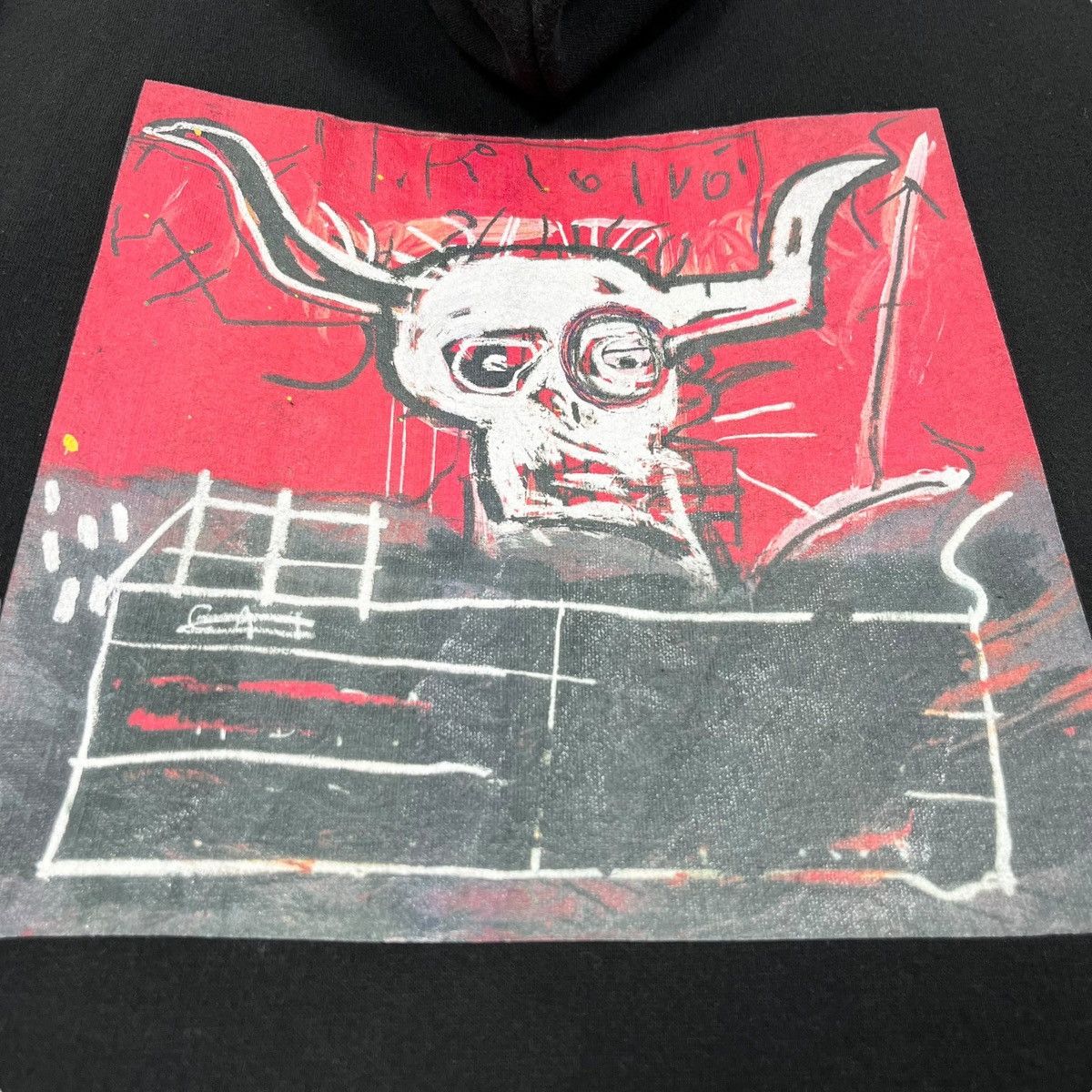 Jean-Michel Basquiat Jean Michael Basquiat King Pleasure Pull Over Hoodie Size US M / EU 48-50 / 2 - 9 Thumbnail