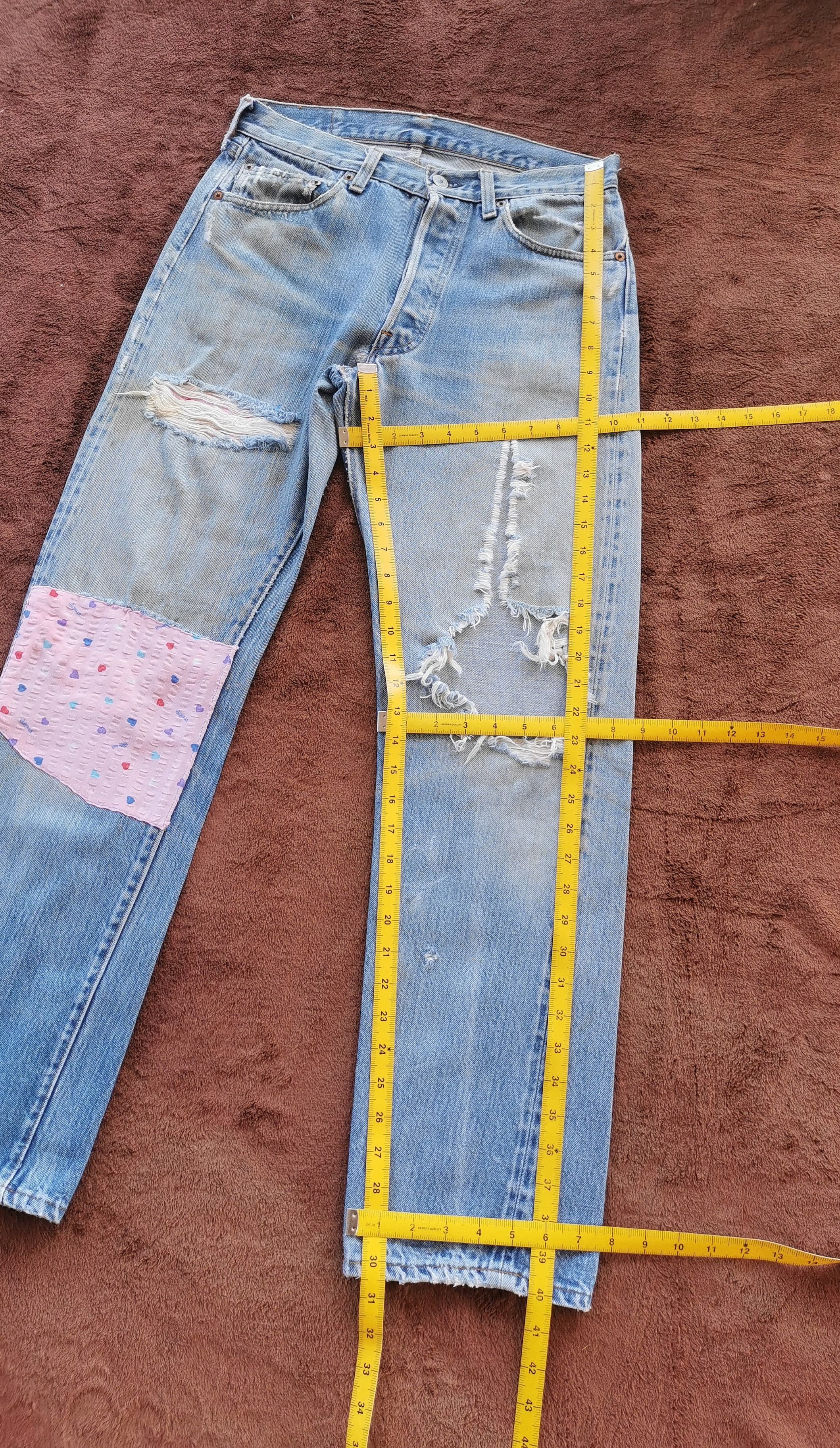 Kapital 80s Vintage Levis Selvedge Jeans Style Kapital Jeans Size US 30 / EU 46 - 9 Thumbnail