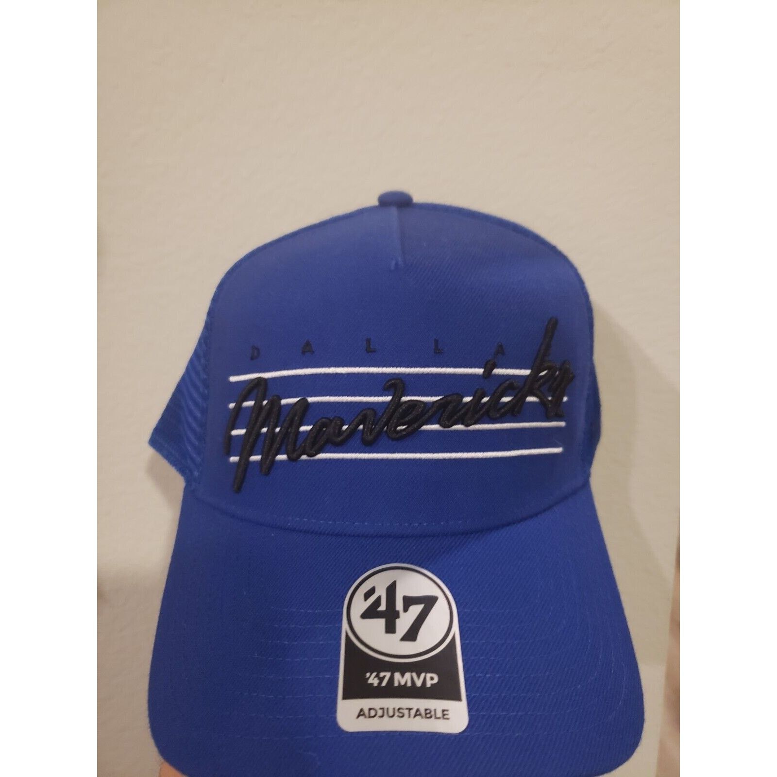 47 Dallas Mavericks Hat '47 Trucker Snap Back Blue '47 Brand Size ONE SIZE - 1 Thumbnail