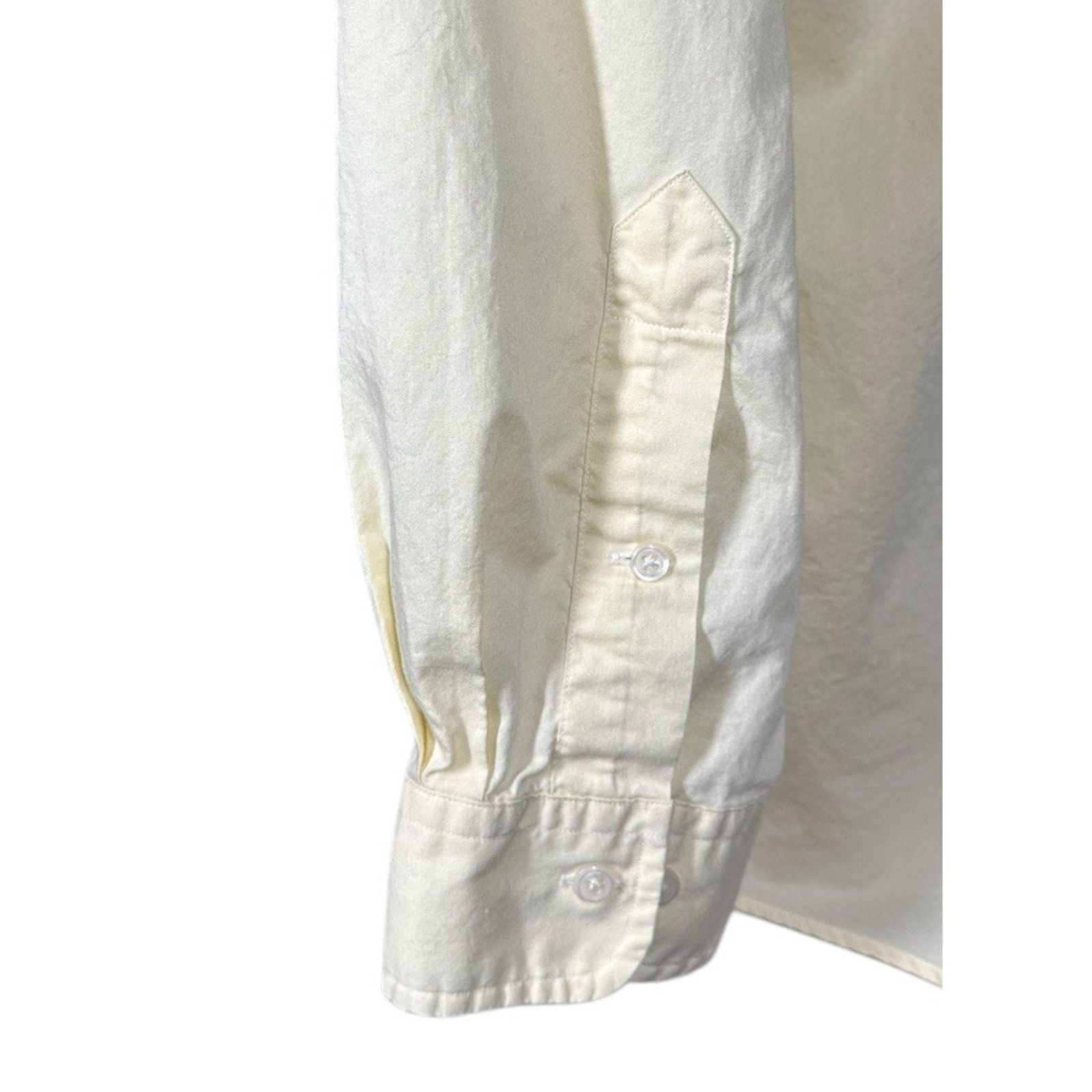 Ralph Lauren Ralph Lauren Yellow Button Up Long Sleeve Shirt Pony XL Size US XL / EU 56 / 4 - 4 Thumbnail