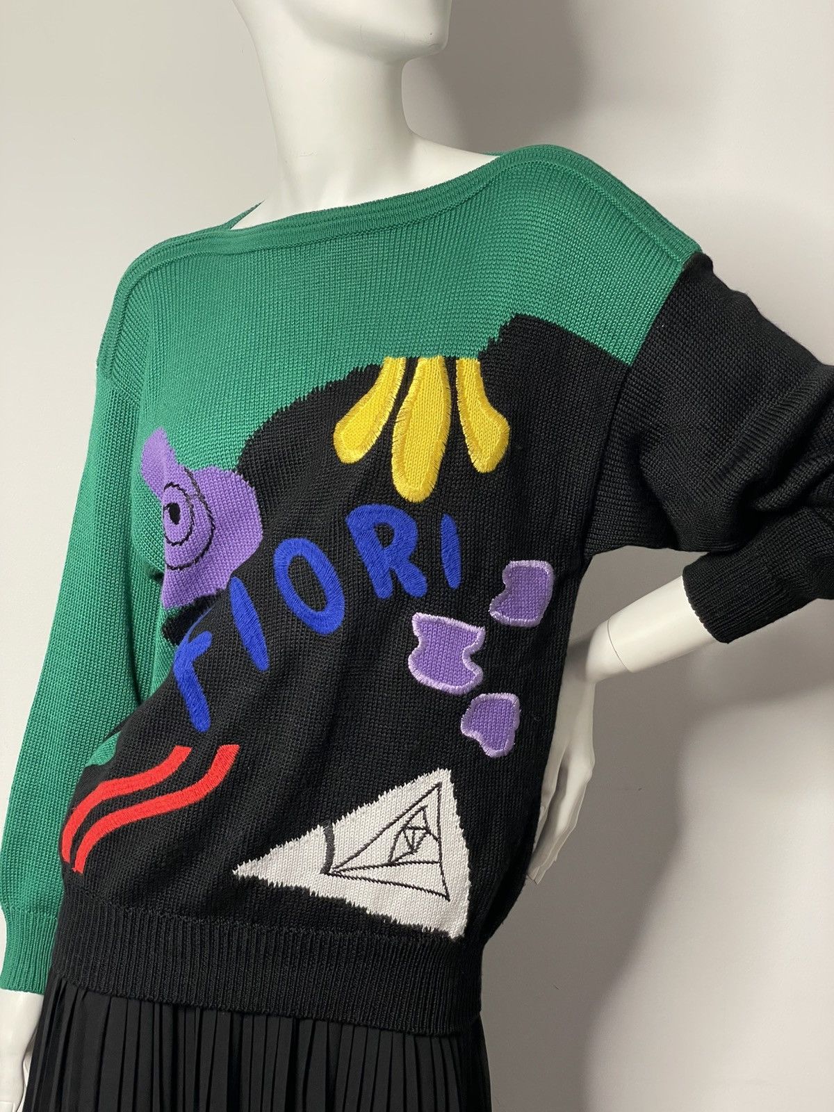 Vintage vintage sweater from the 80s Size M / US 6-8 / IT 42-44 - 1 Thumbnail