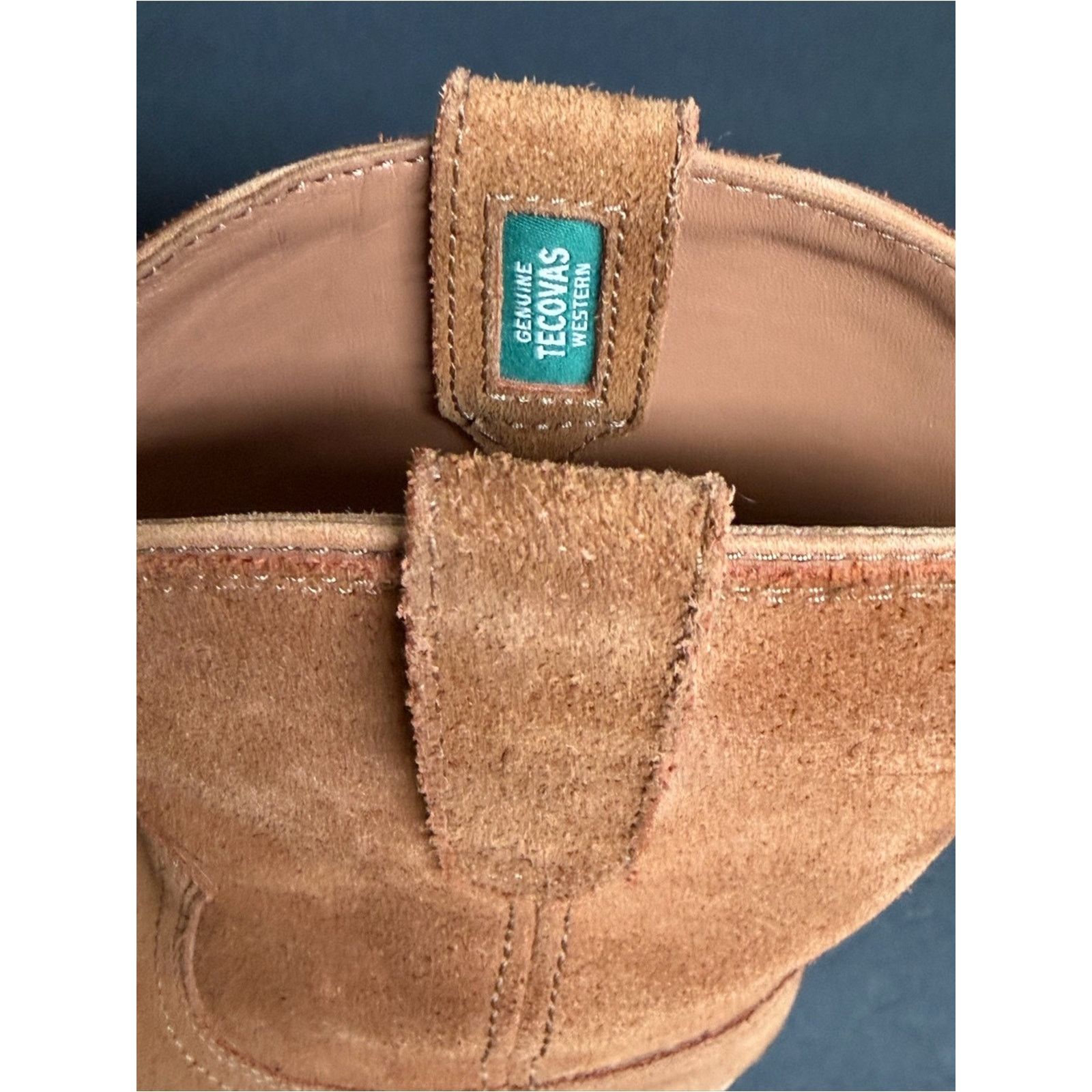 Tecovas Tecovas Rugged Roper Boot Mens 8D Cashew Roughout Cashew Size US 8 / EU 41 - 10 Thumbnail