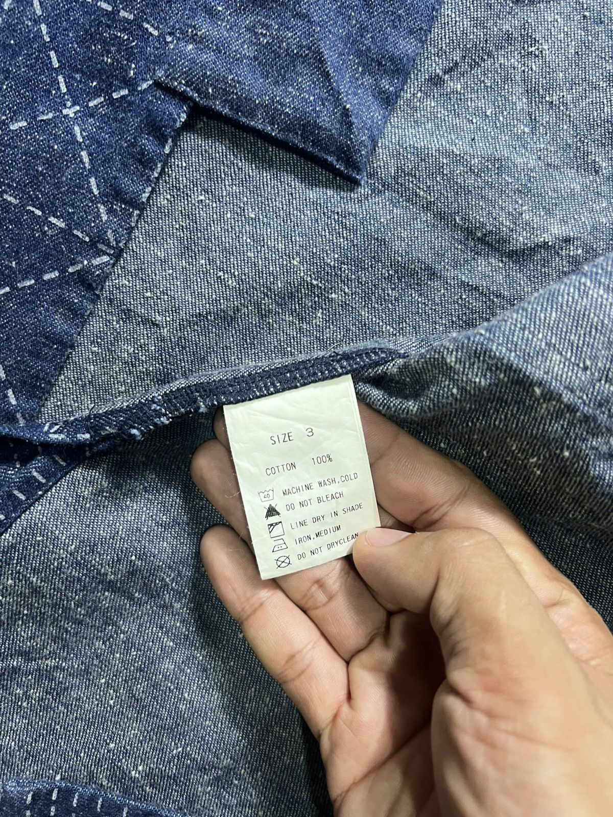 FDMTL FDTML - Indigo Dyed Kimono Size US M / EU 48-50 / 2 - 8 Thumbnail