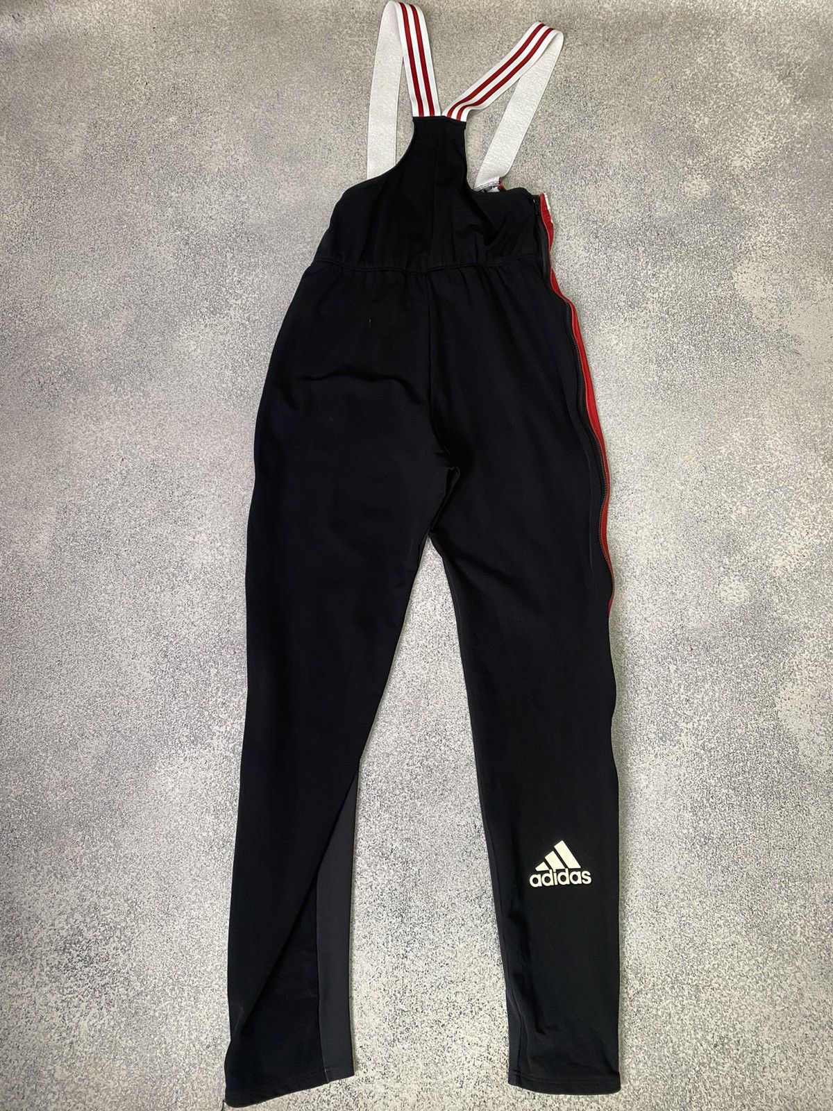 Adidas × Vintage Vintage Adidas Wrestling Singlet Jumpsuit Size US 33 - 12 Thumbnail