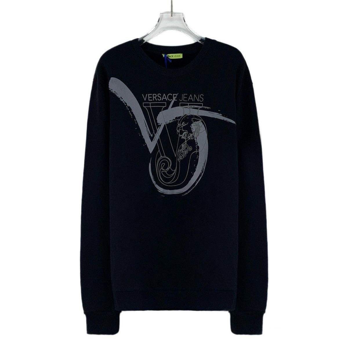 Versace Versace Logo Pattern Printed Long Sleeve Sweatshirt K26WX Size US M / EU 48-50 / 2 - 1 Thumbnail