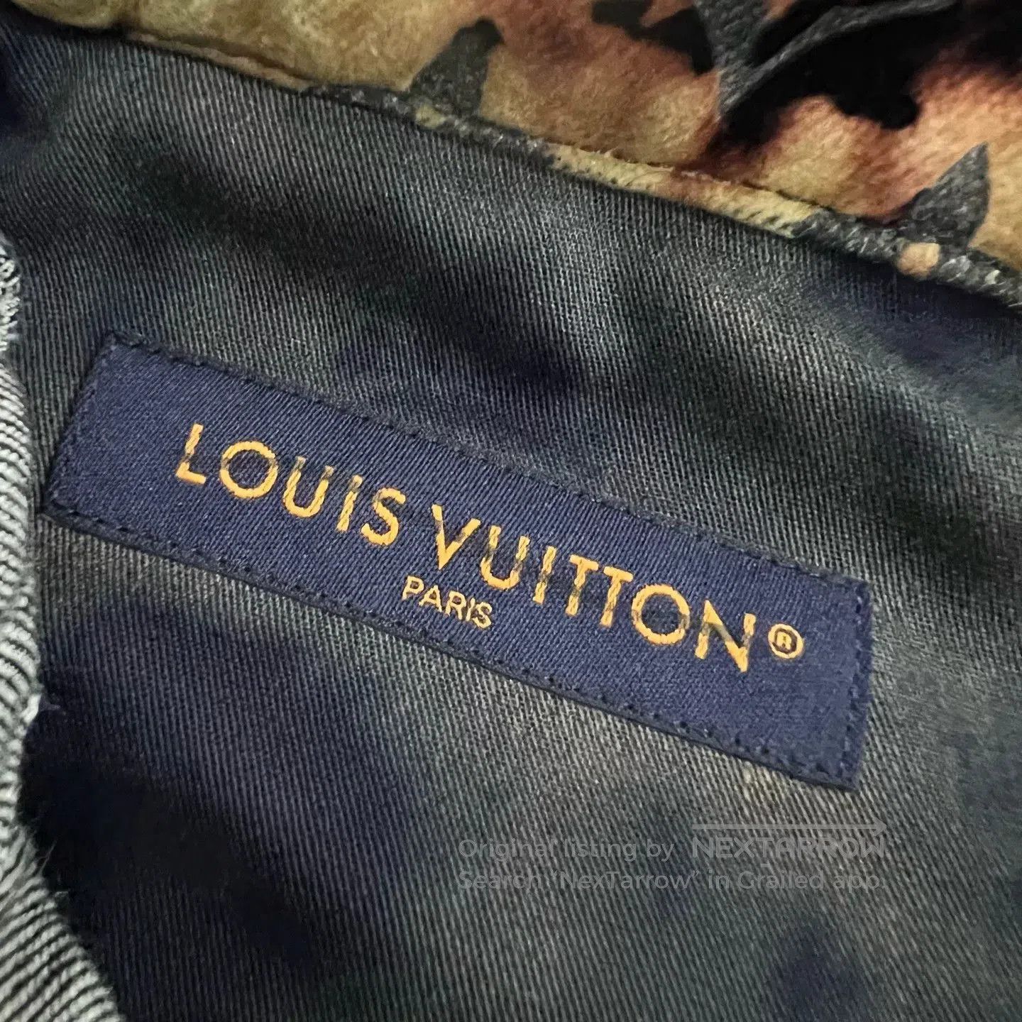 Louis Vuitton Louis Vuitton Faded Fire Cloud Denim Pants. Size US 34 / EU 50 - 3 Thumbnail