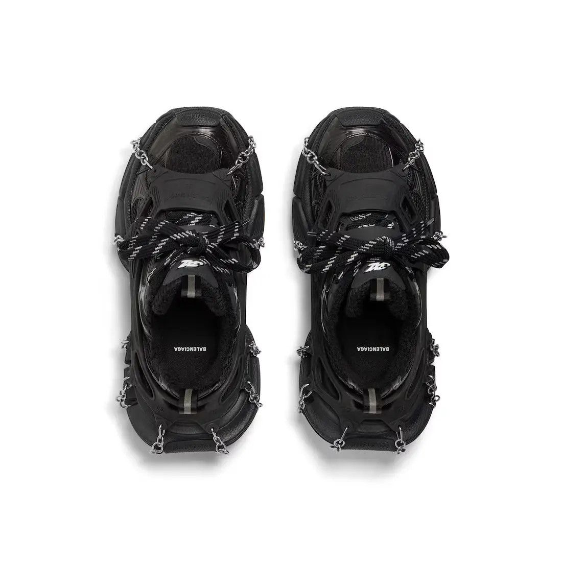 Balenciaga o1mt1gz0125 3XL Ski Sneakers in Black Size US 11 / EU 44 - 6 Thumbnail
