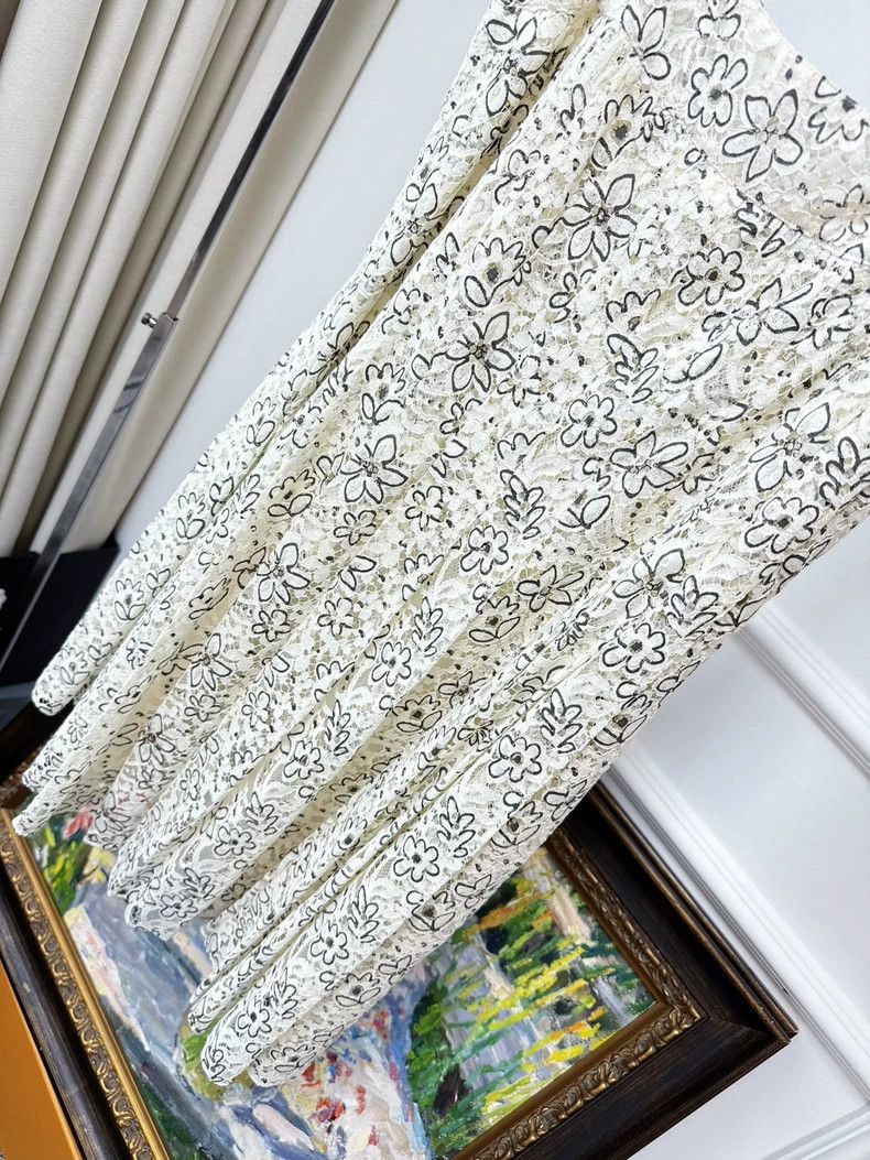 Chanel Chanel Seoul series beige hollow flower lace dress Size XS / US 0-2 / IT 36-38 - 2 Thumbnail
