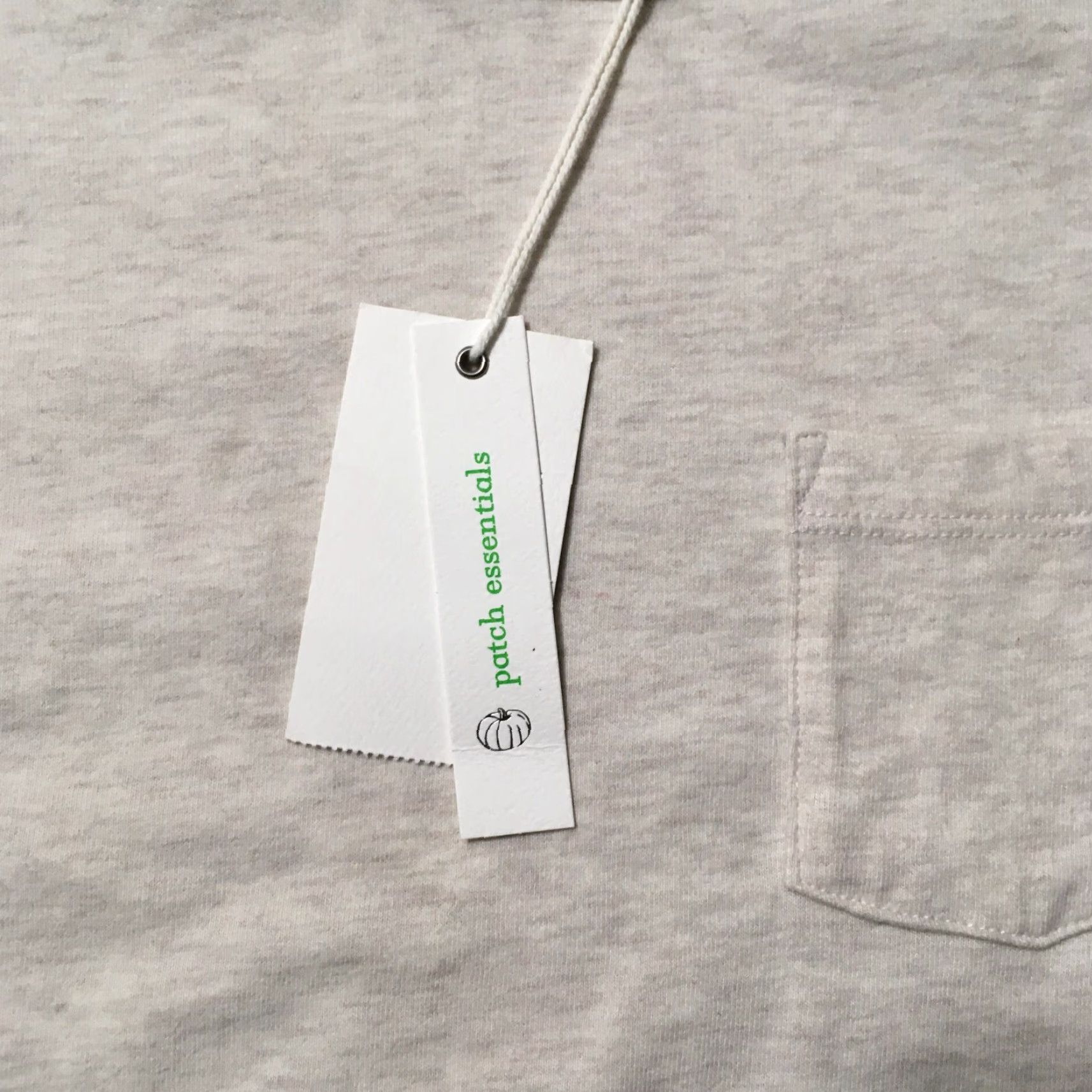 Vintage VINTAGE Pumpkin Patch pocket Shirt 11 unisex Adults Long Sleeve Crew Neck Cotton 100% Cream blend pockets Size L / US 10 / IT 46 - 5 Thumbnail
