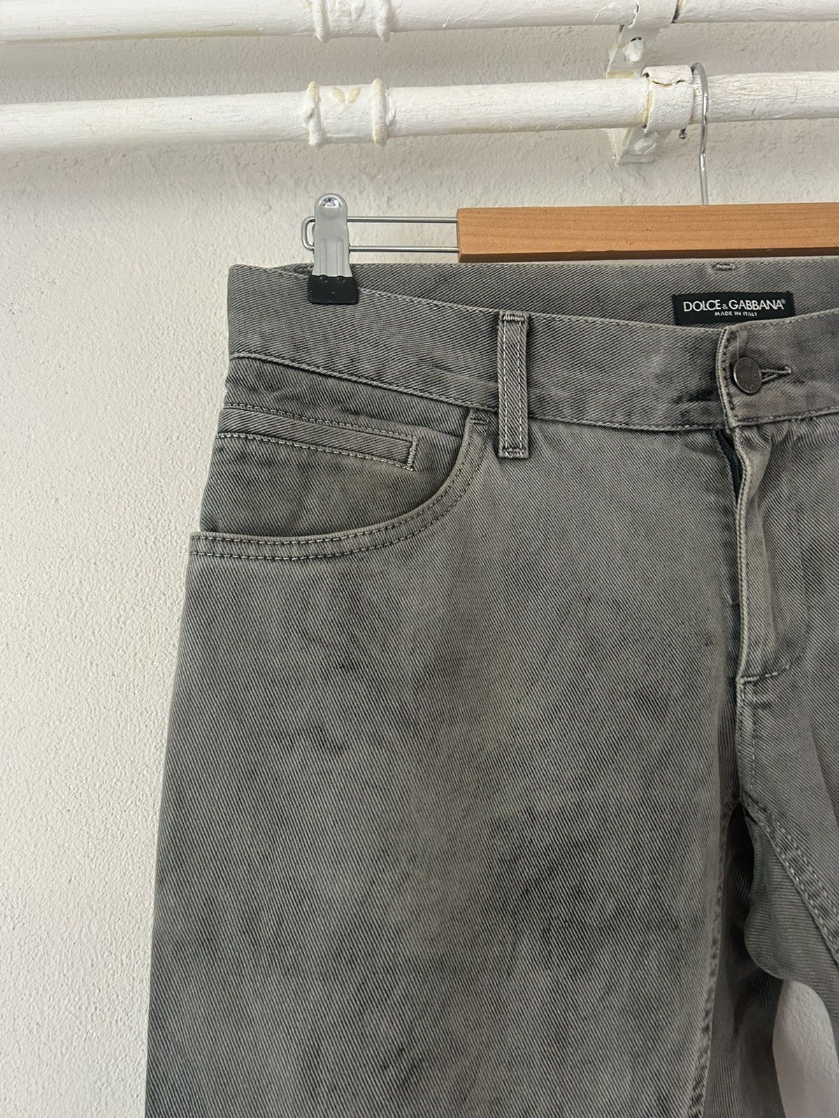 Dolce & Gabbana Used Look Jeans Size US 32 / EU 48 - 3 Thumbnail