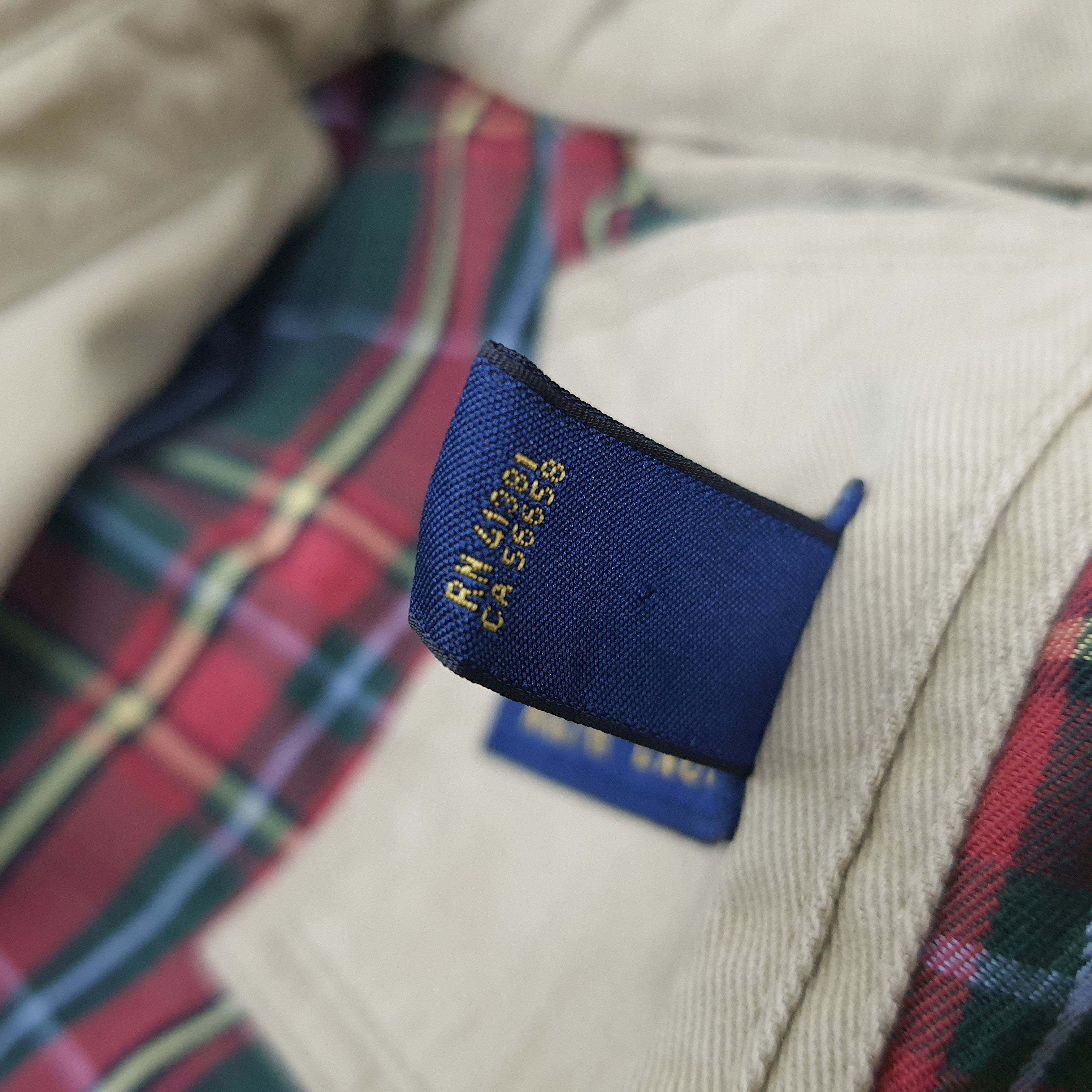 Vintage Vintage POLO Ralph Lauren Zipper Jacket C231N14 Size US L / EU 52-54 / 3 - 7 Thumbnail