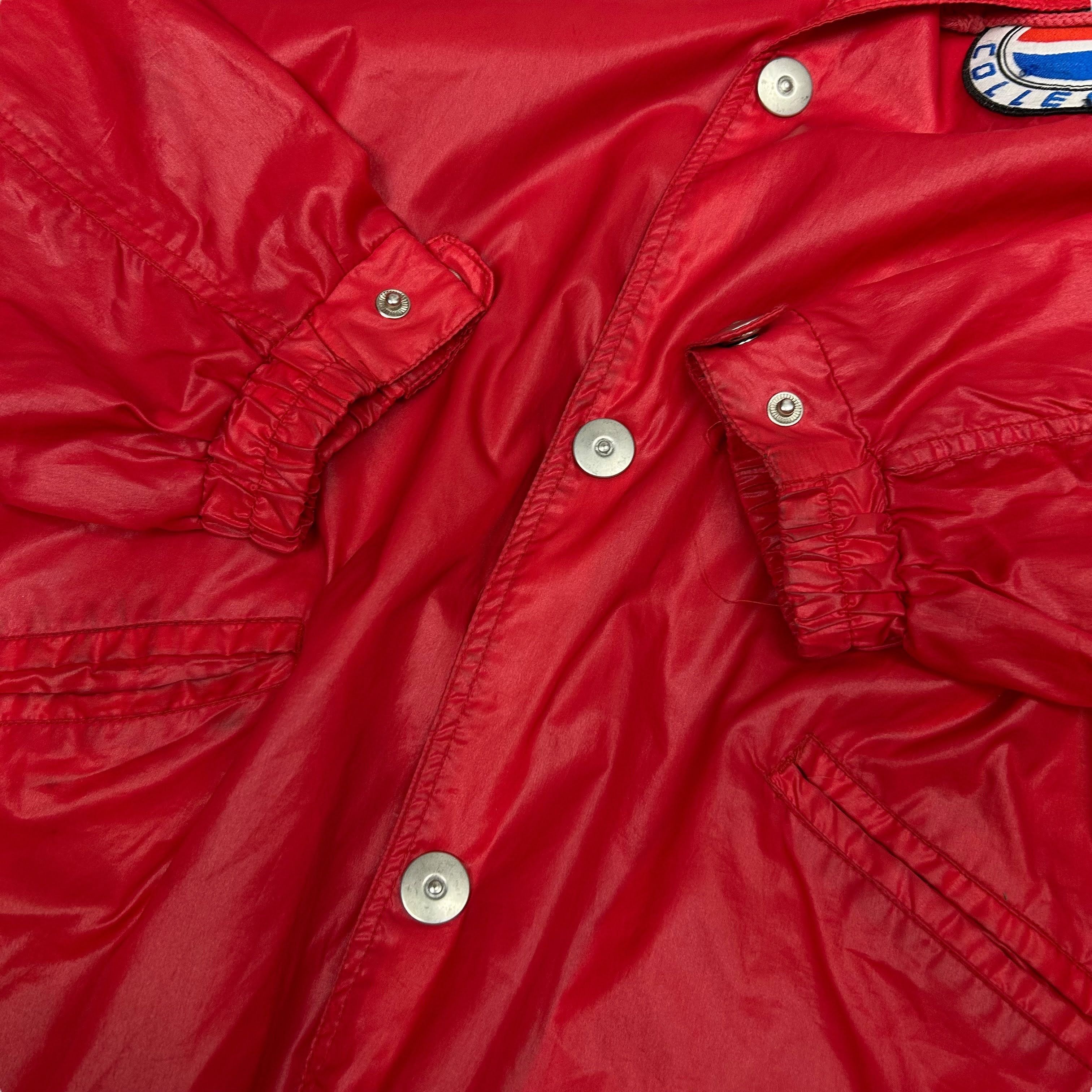 Pepsi × Vintage Vintage Pepsi Windbreaker Snap Jacket Red Spellout Size S Size US S / EU 44-46 / 1 - 4 Thumbnail