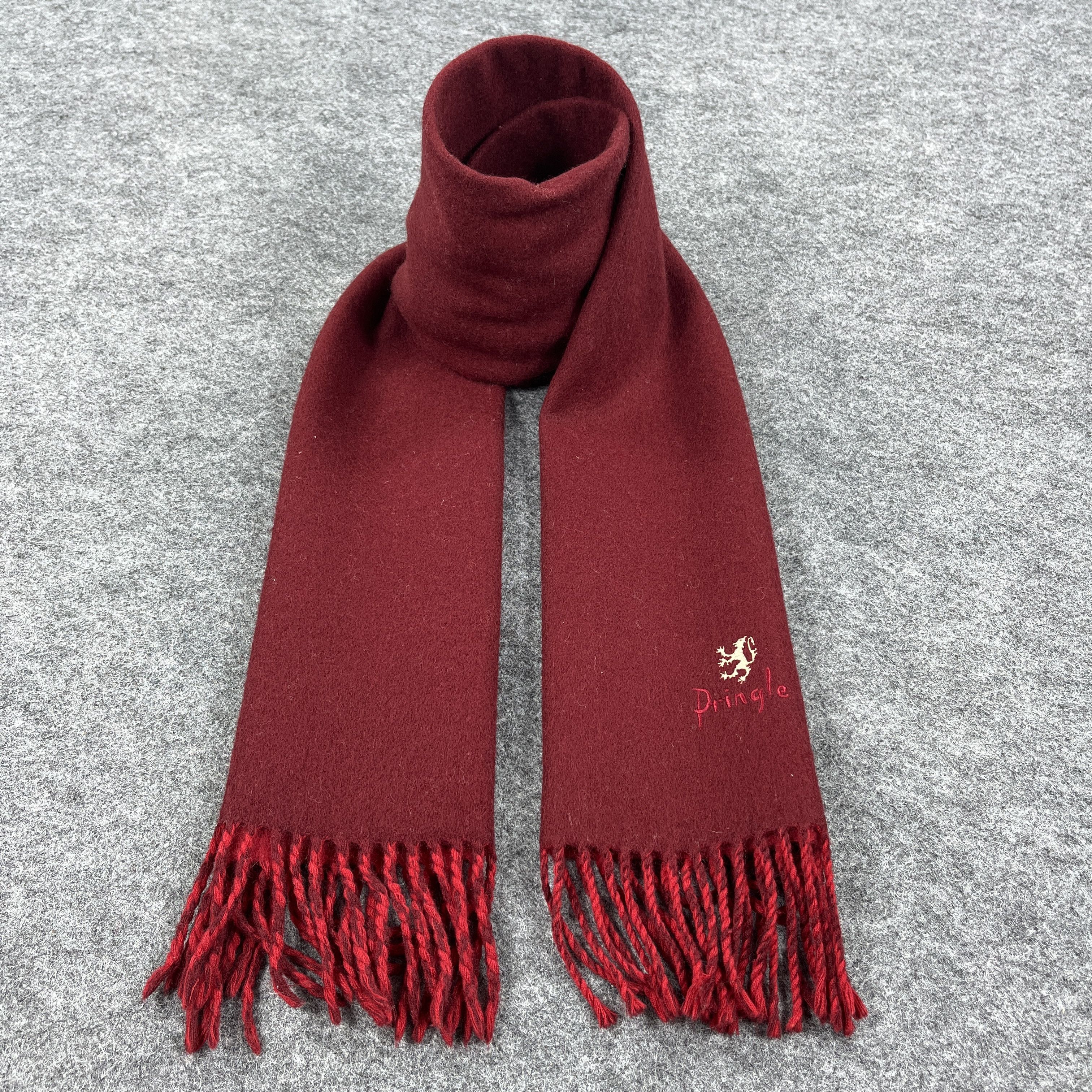 Pringle Of Scotland × Vintage Pringle Scarves / Muffler / Neckwear T1038 Size ONE SIZE - 1 Thumbnail