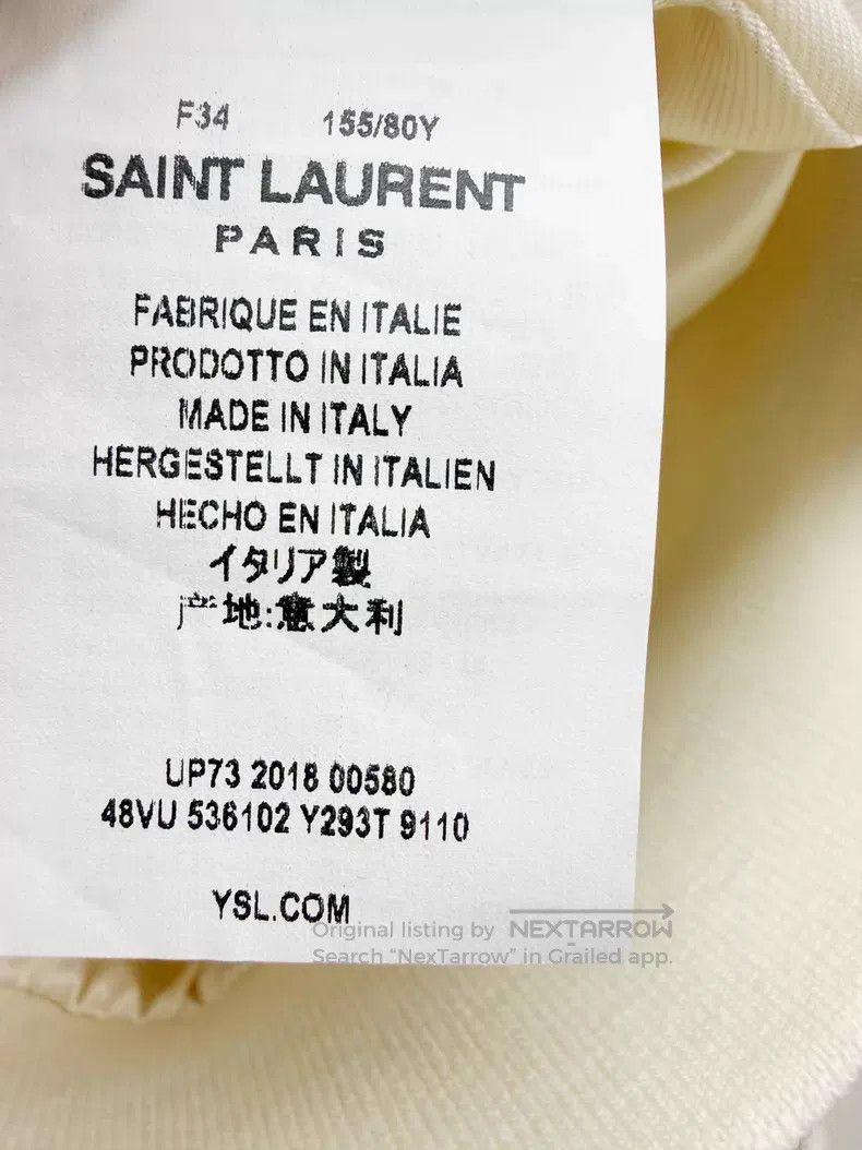 Saint Laurent Paris #REF! Size XXS / US 00 / IT 34 - 4 Thumbnail
