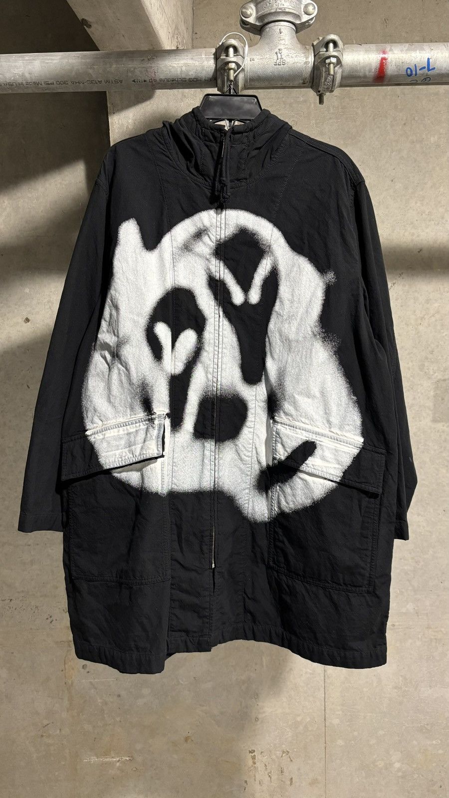 Supreme × Yohji Yamamoto Supreme Yohji Yamamoto Grafitti Parka Size US M / EU 48-50 / 2 - 1 Thumbnail