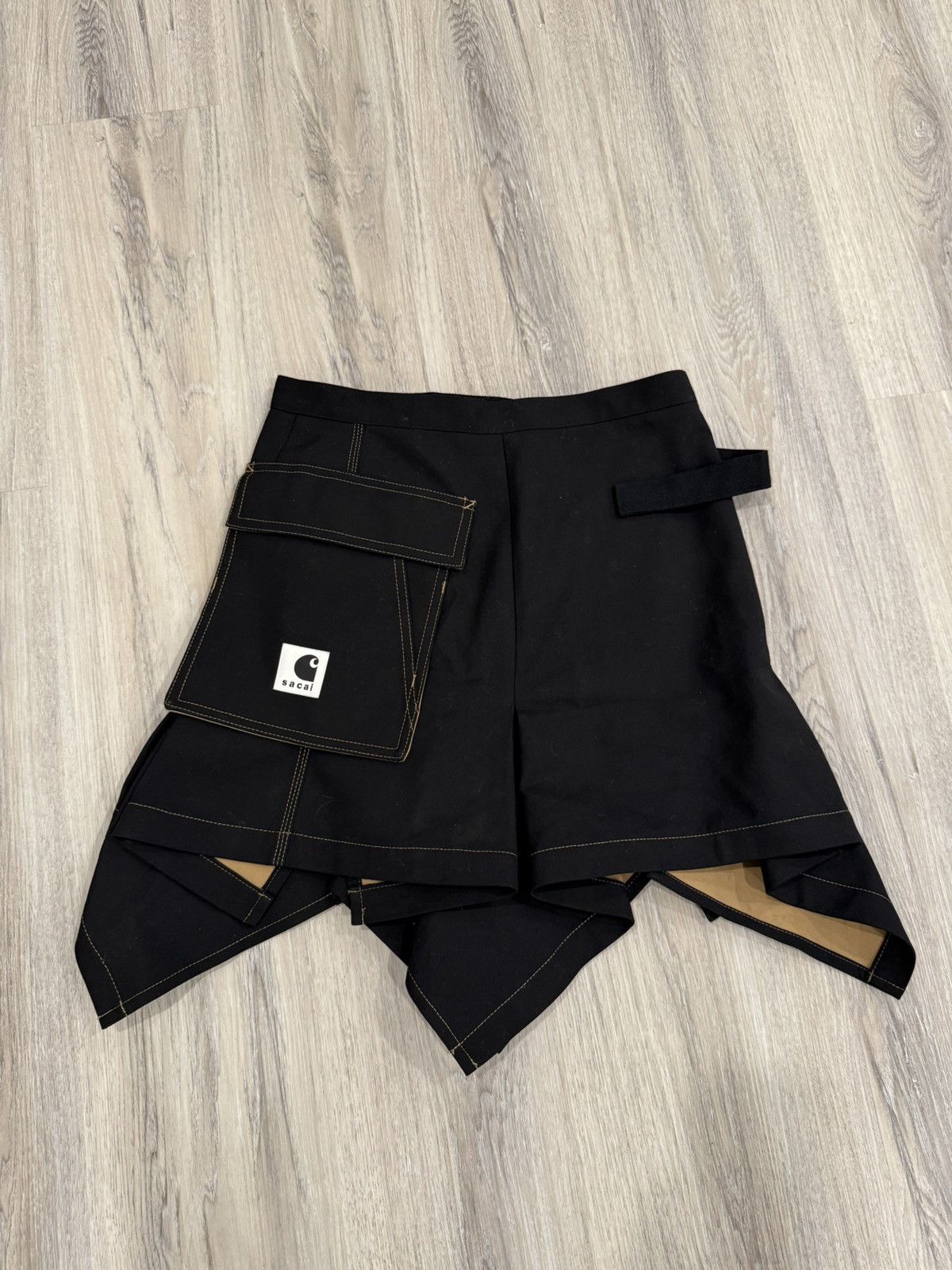 Carhartt Wip × Sacai Sacai Carhartt WIP Asymmetric Bonding Wrap 