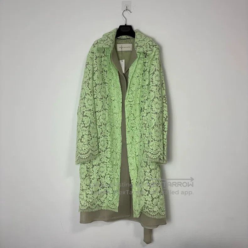 Dries Van Noten Dries Van Noten Tulle Double-Layer Trench Coat Size M / US 6-8 / IT 42-44 - 1 Thumbnail
