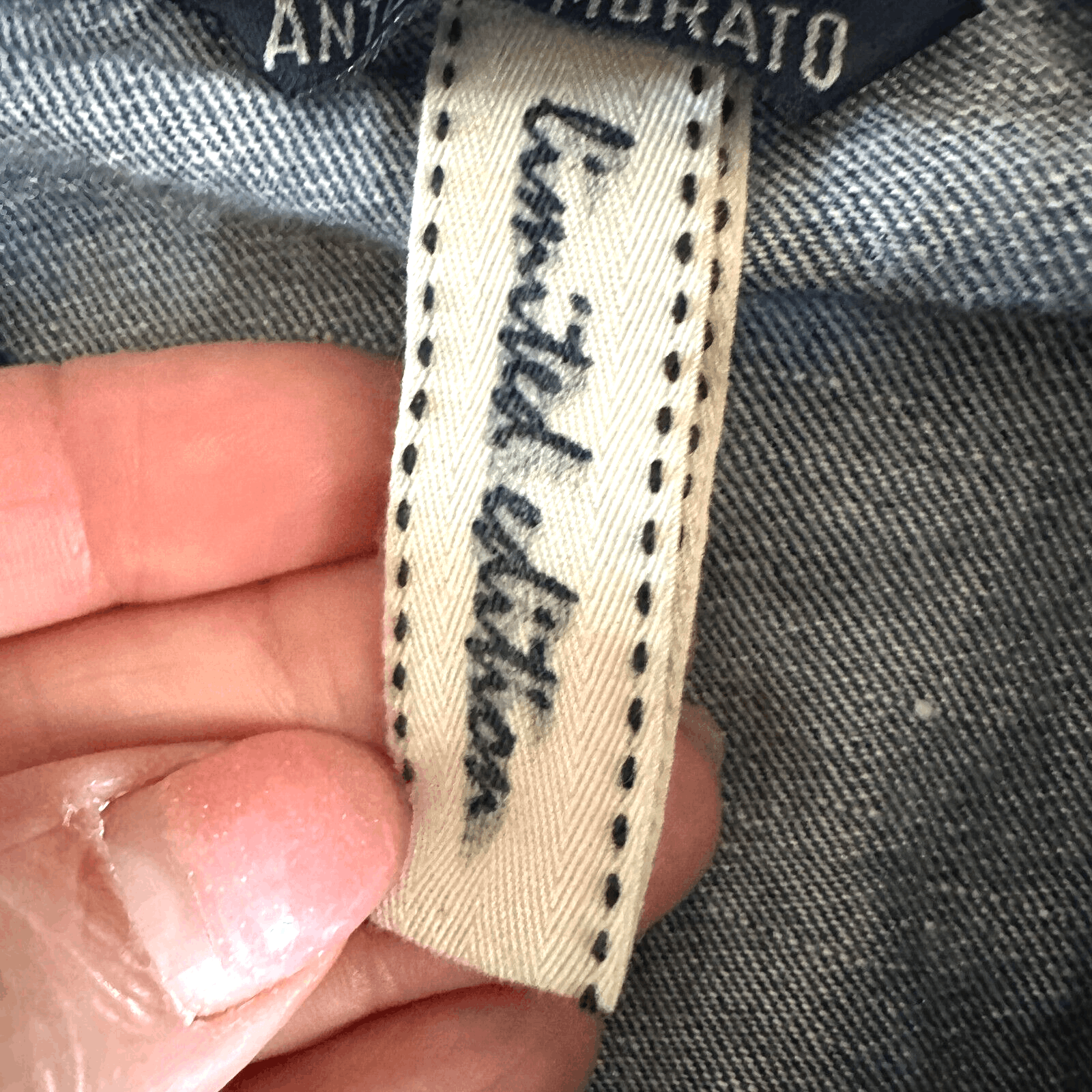 Antony Morato Antony Morato Denim Jacket Button Front Dark Was Size US S / EU 44-46 / 1 - 6 Thumbnail