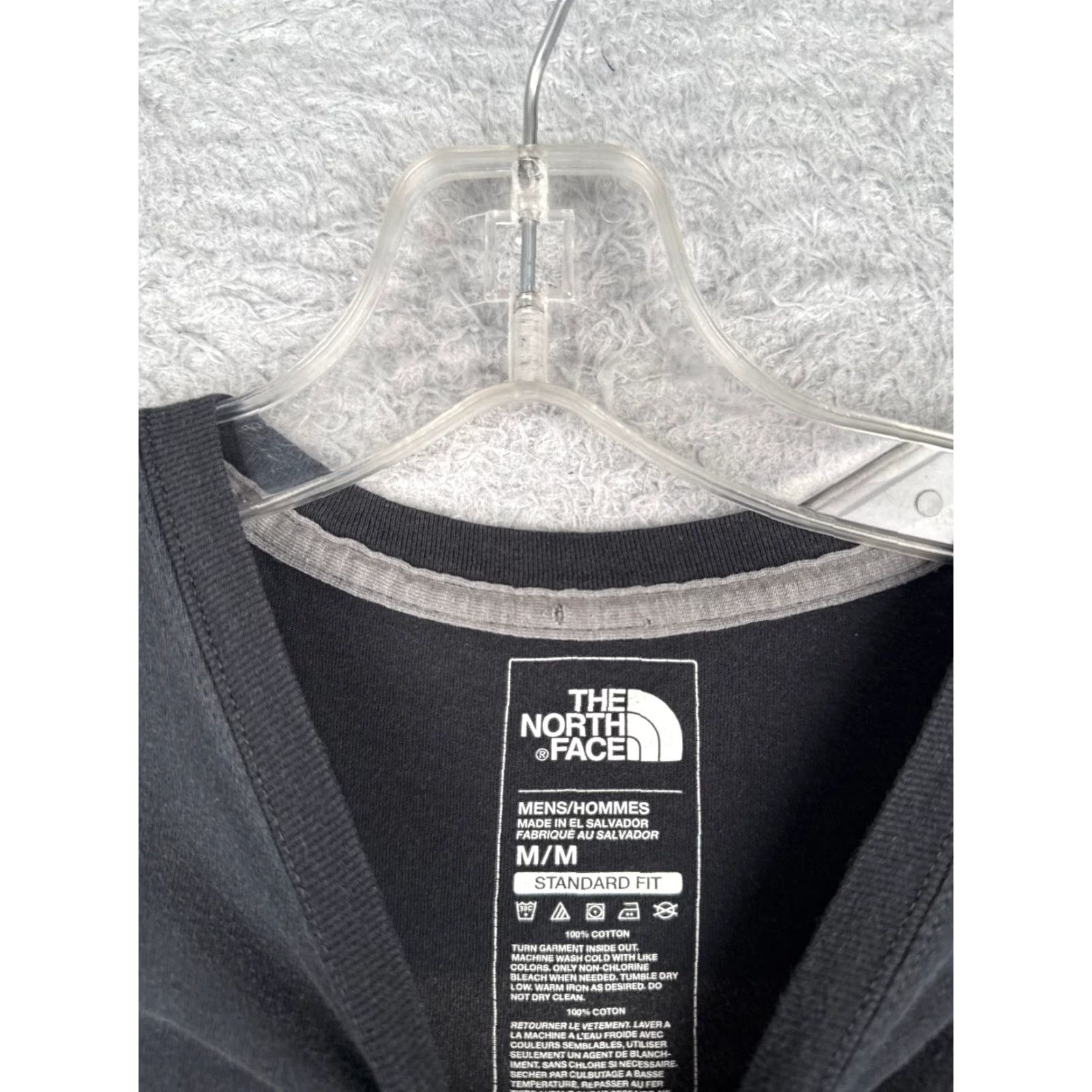 The North Face The North Face Black Short Sleeve Men's Shirt Medium Cotton Crew Neck Outdoor Logo Size US M / EU 48-50 / 2 - 7 Thumbnail