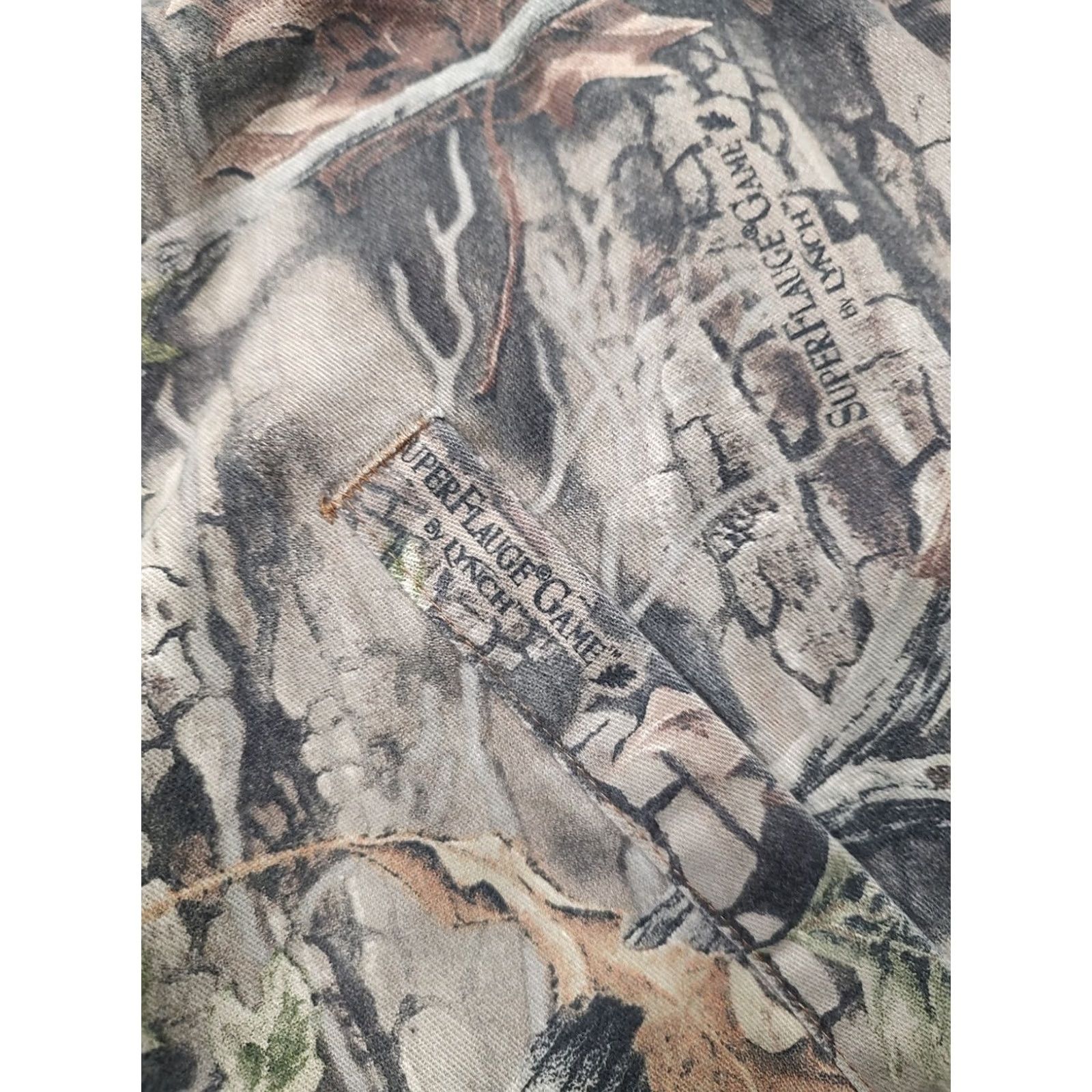 Vintage VTG ASW Bomber Jacket Men 2XL Camouflage Brown Cotton Blend Quilted Insulated Lined Pockets Stand-Up Collar 90s 80s Hunting USA Jacket Size US XXL / EU 58 / 5 - 4 Thumbnail