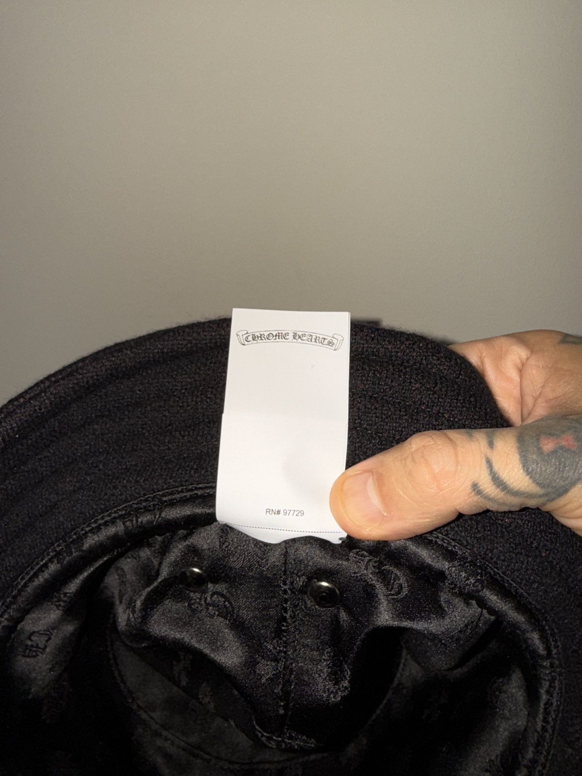 Chrome Hearts Chrome hearts cashmere logo bucket hat Size ONE SIZE - 9 Thumbnail