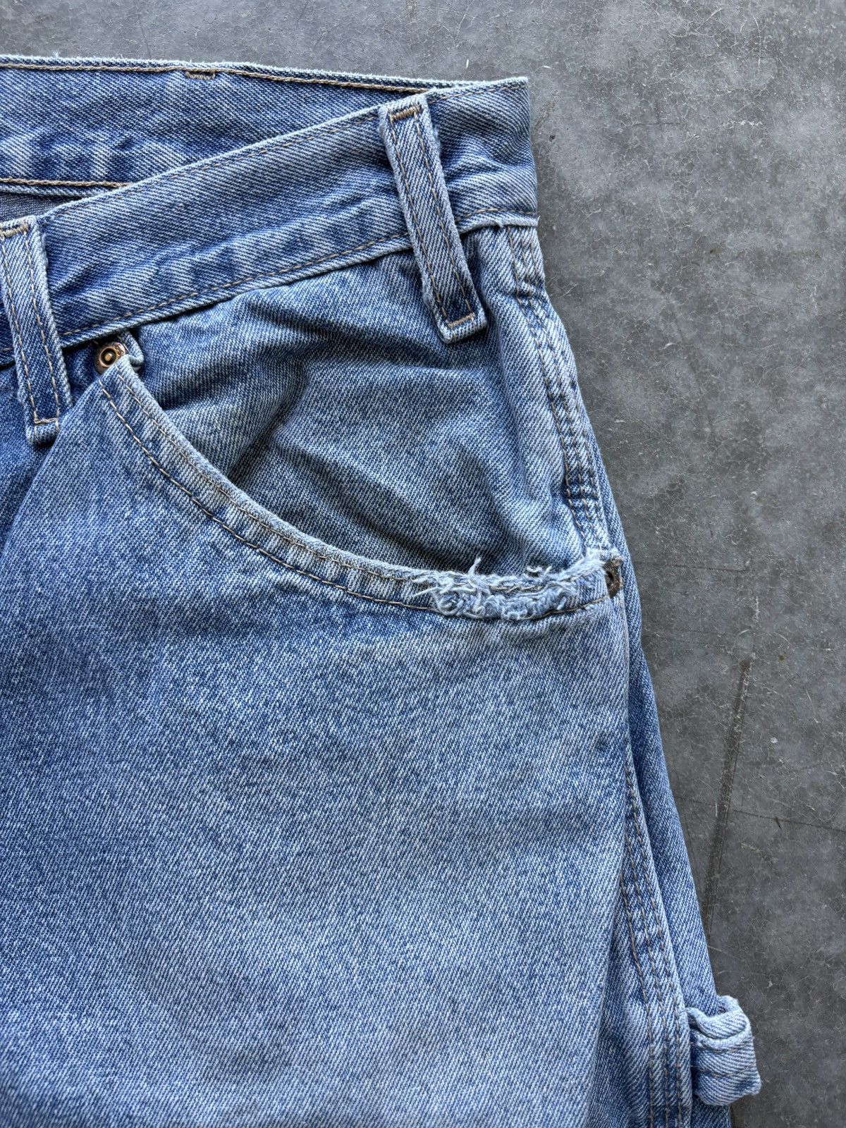 Dickies Vintage Y2K Dickies Carpenter Jeans 34x32 Faded Worn In Size US 34 / EU 50 - 7 Thumbnail