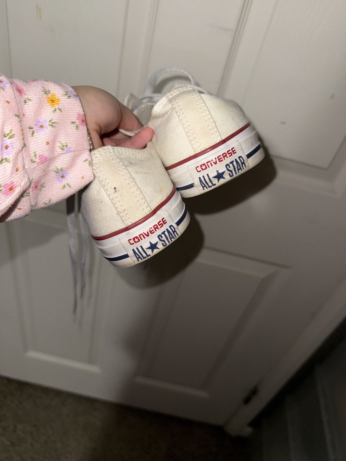 Converse Converse White and Red Sneakers Size US 8.5 / EU 41-42 - 5 Thumbnail