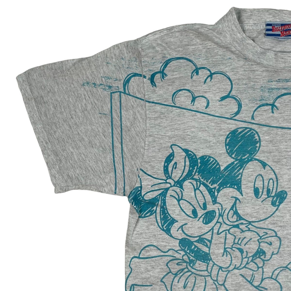 Disney 🔥LAST PRICE🔥 VTG Mickey And Minnie The Movie Fullprint Tee Size US M / EU 48-50 / 2 - 2 Thumbnail