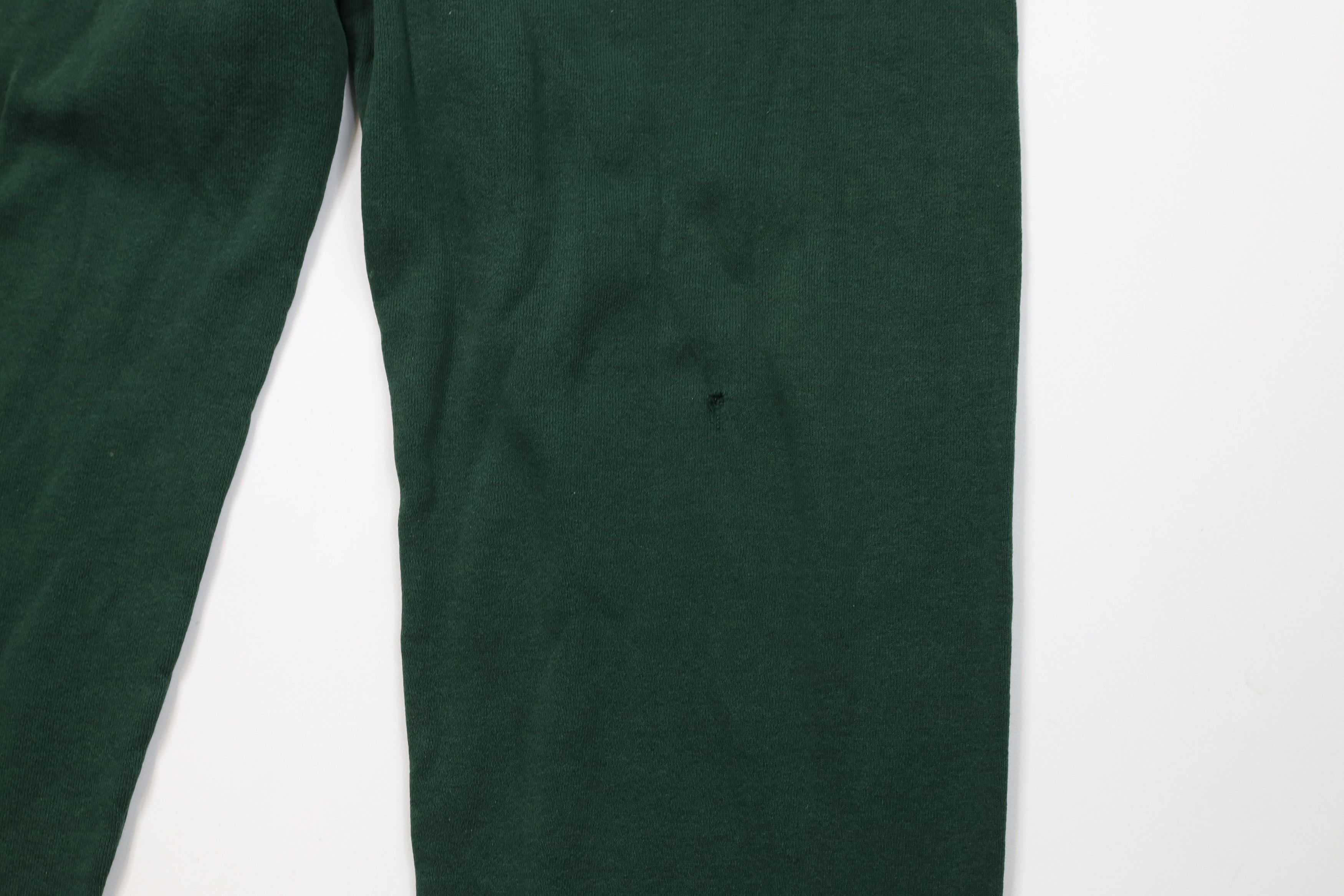 Vintage Vintage 90s Streetwear Blank Sweatpants Joggers Dark Green Size US 36 / EU 52 - 5 Thumbnail