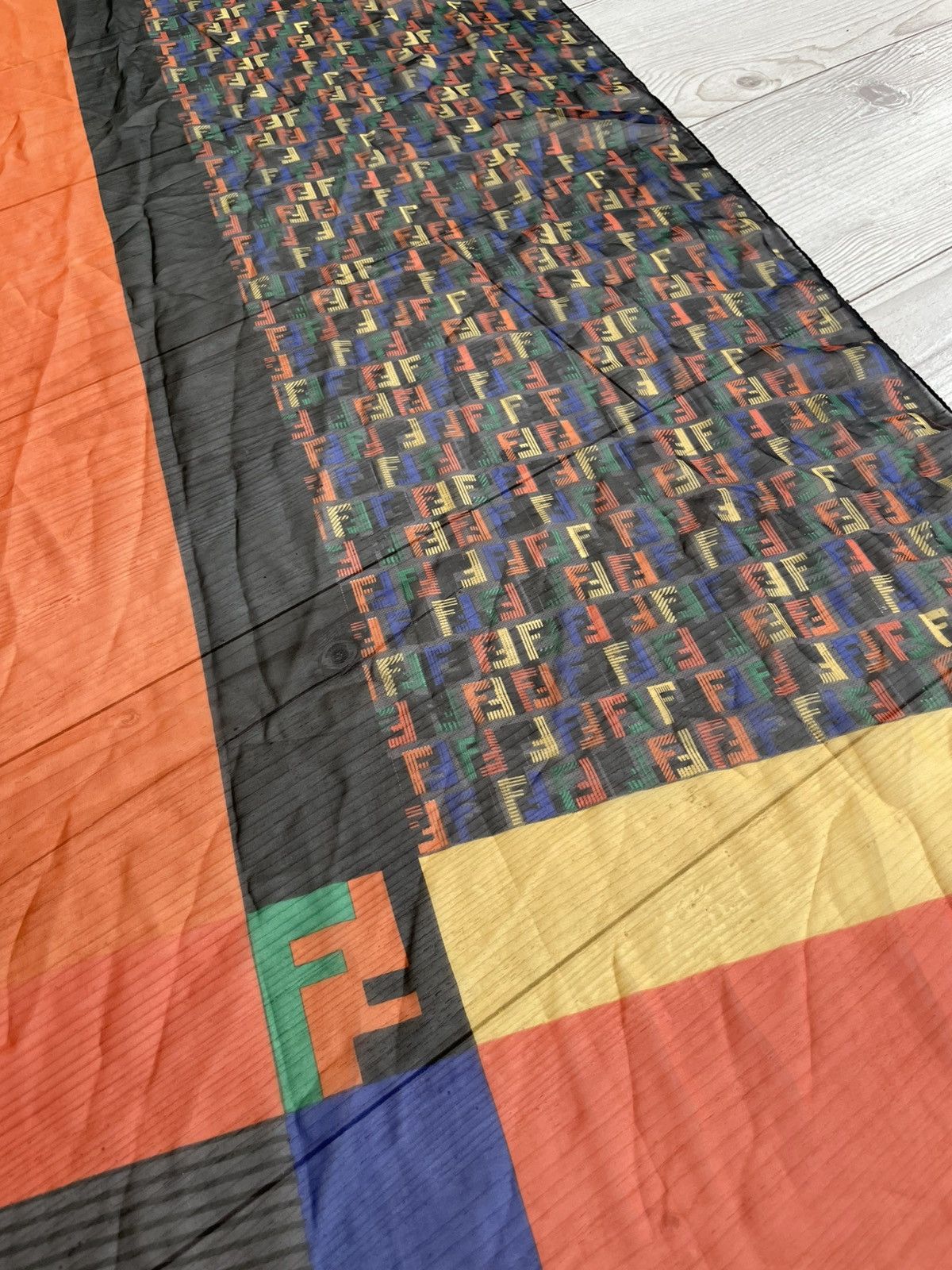 Fendi Fendi Silk Scarf Size ONE SIZE - 10 Thumbnail