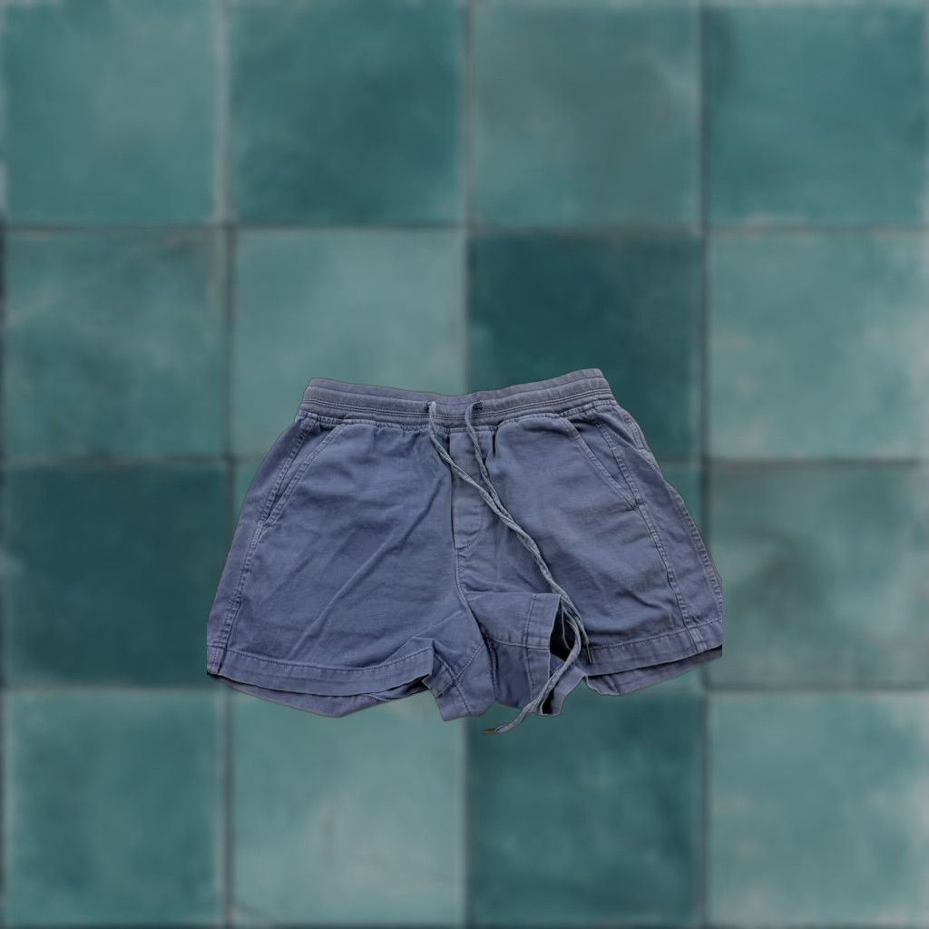 Gap Gap Shorts Womens XS Blue Elastic Waist Drawstring Casual Twill Pockets Lounge Size 26" / US 2 / IT 38 - 1 Thumbnail