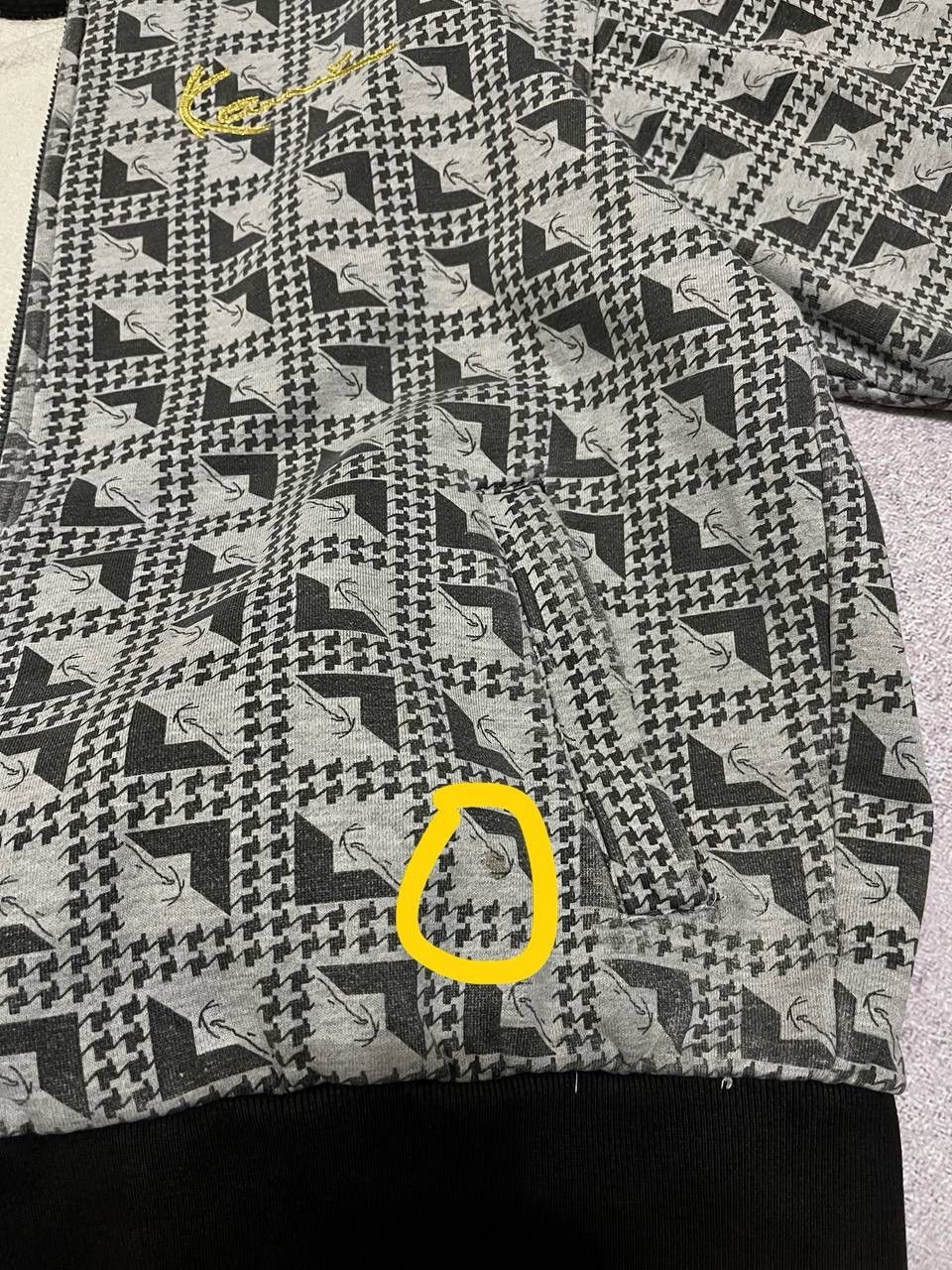 Karl Kani Karl Kani Vintage Monogram Zip Hoodie 90s Vibes Rare Piece Size US M / EU 48-50 / 2 - 8 Thumbnail