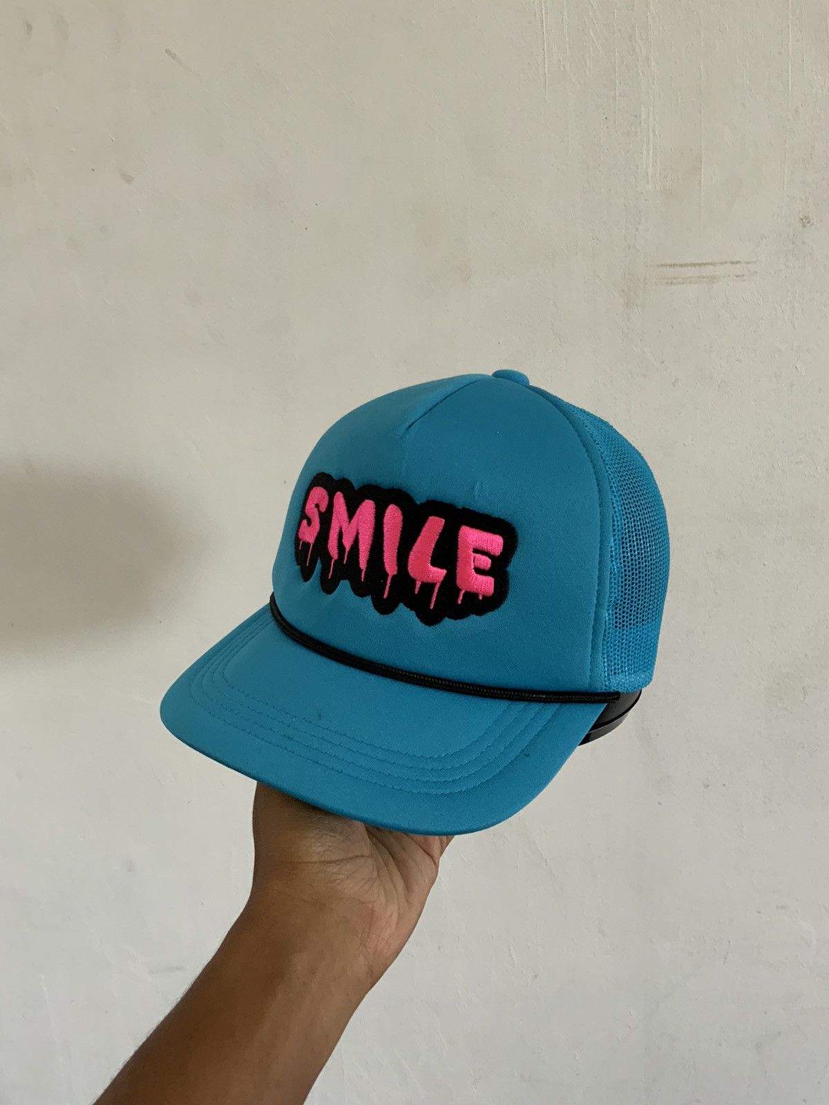 Japanese Brand Smile Fun Tees Freely Logo Trucker Hat Cap Size ONE SIZE - 2 Thumbnail